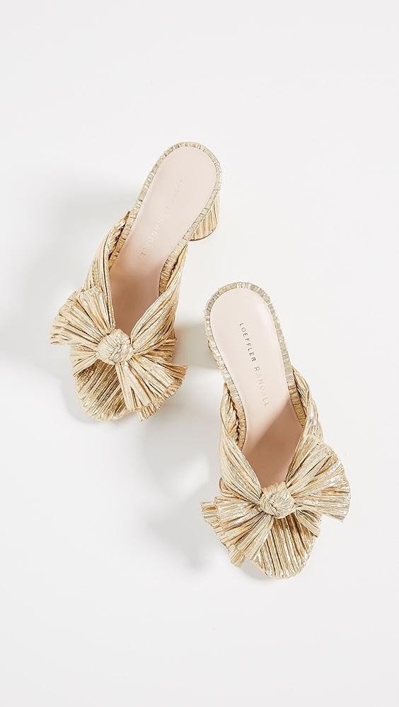 Loeffler Randall Penny Pleated Bow Sandals | Shopbop Product Image