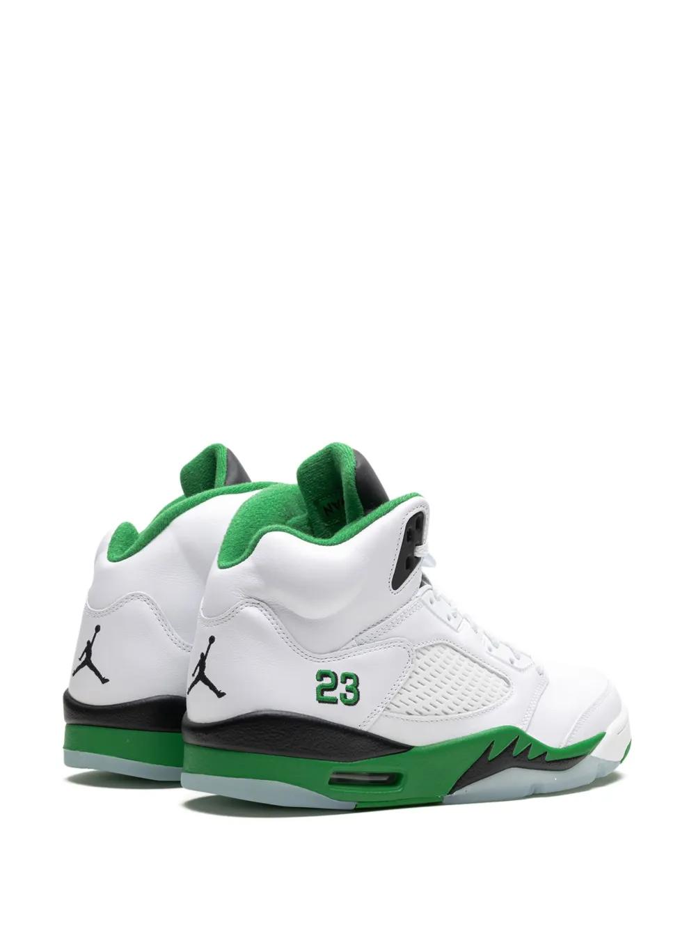 Air Jordan 5 "Lucky Green" sneakers Product Image