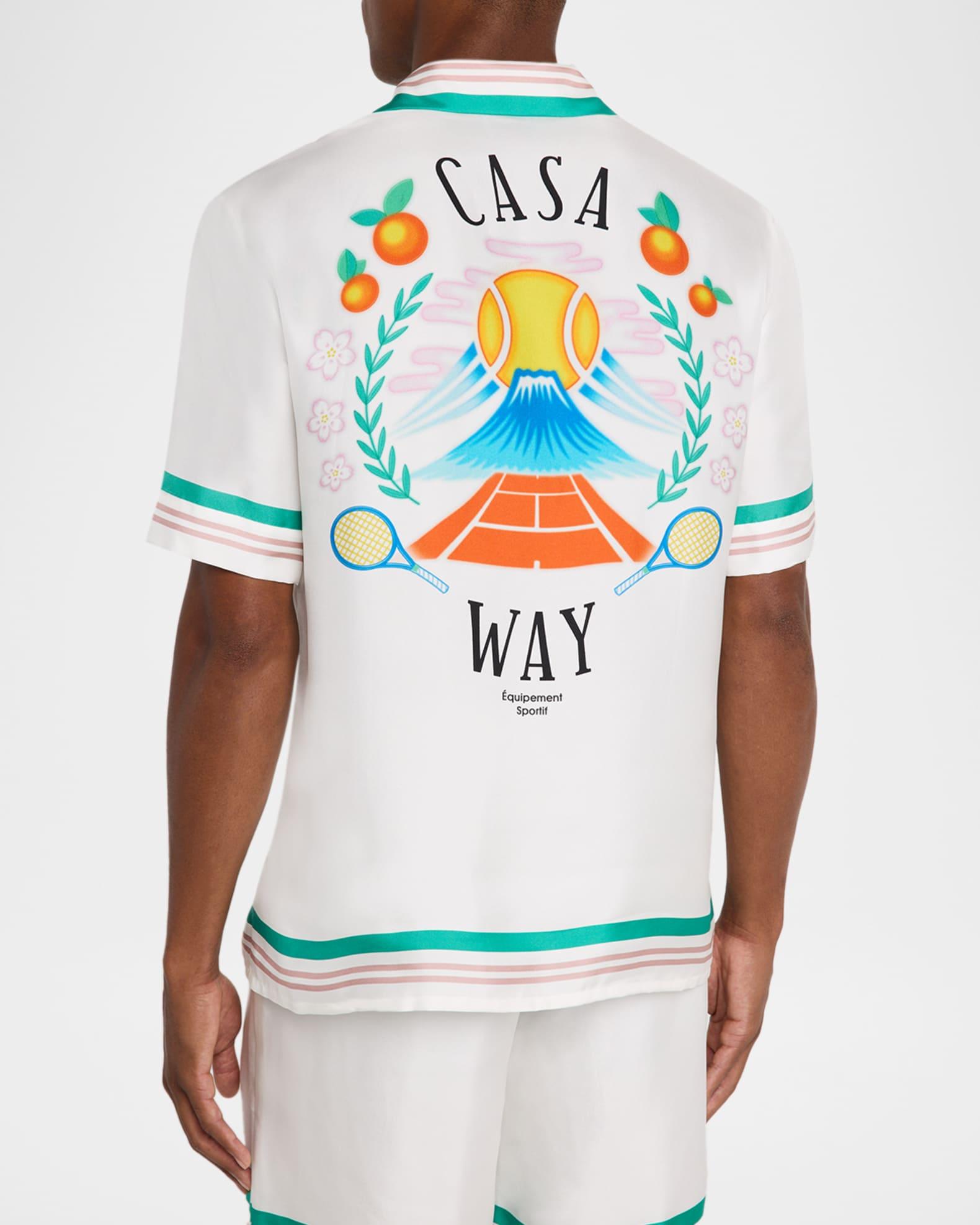 Men's Silk Casa Way Short-Sleeve Shirt Product Image