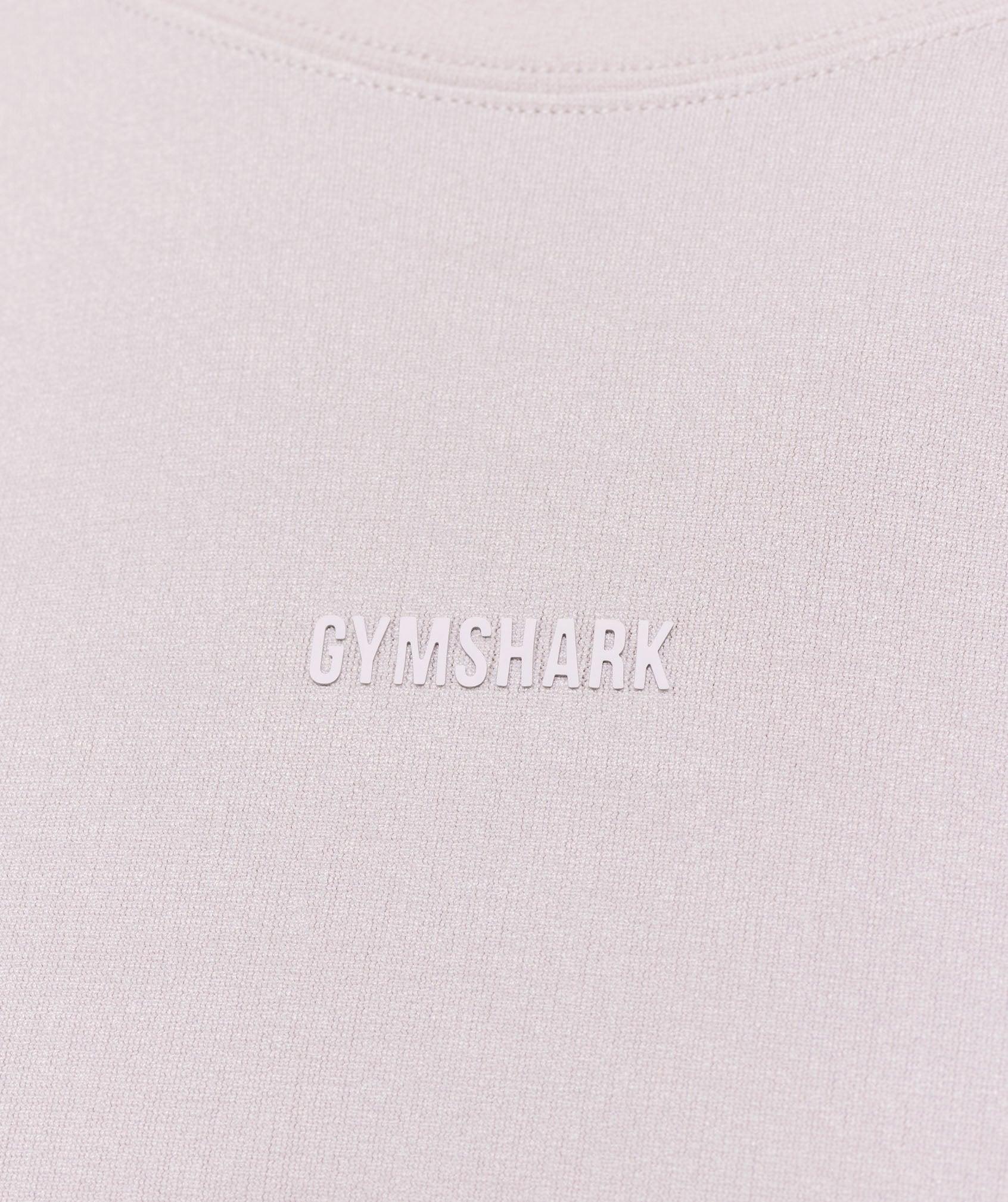 Gymshark everywear Warp Knit T-Shirt - Tame Grey Male Product Image
