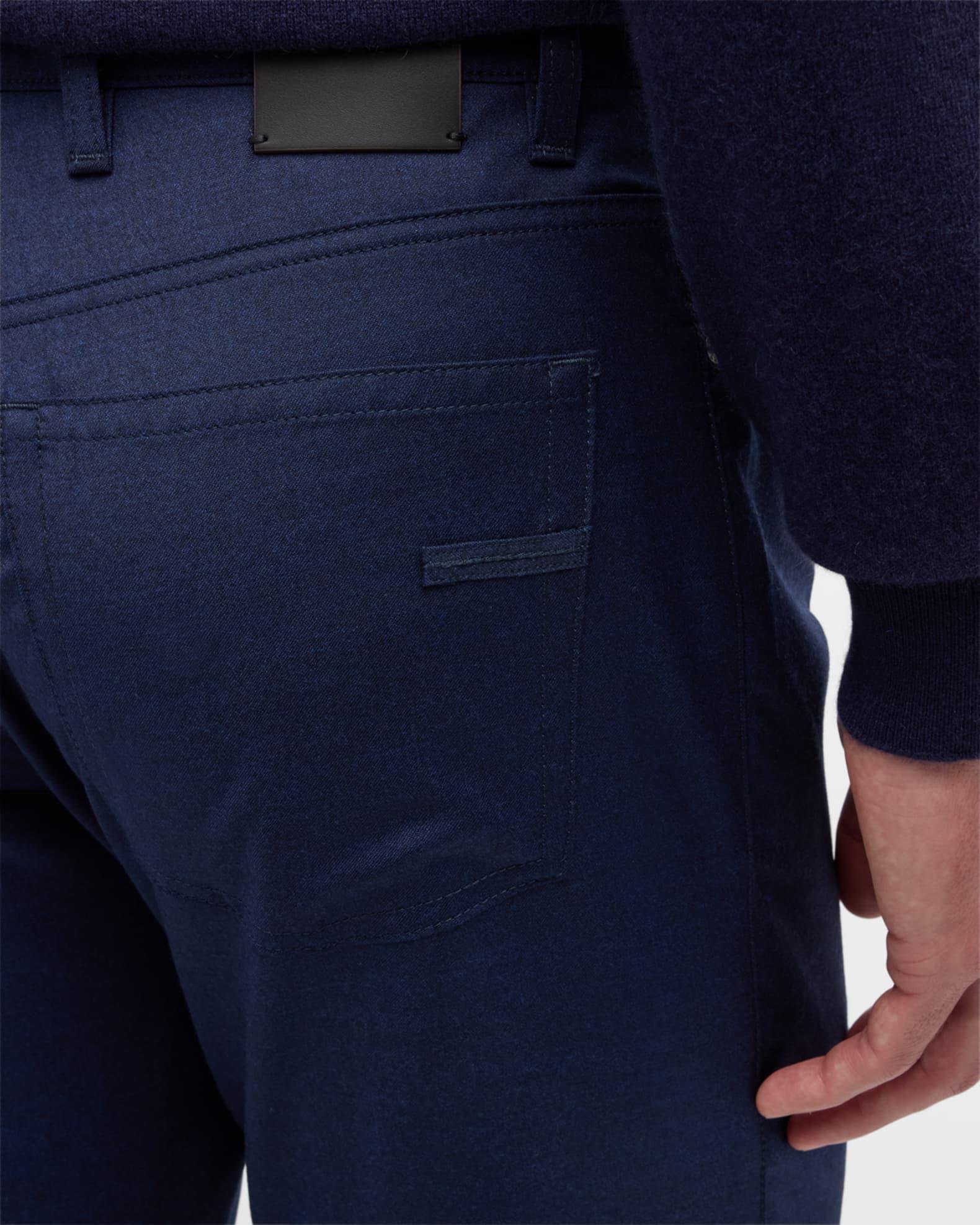 Men's Wool Flannel 5-Pocket Pants Product Image