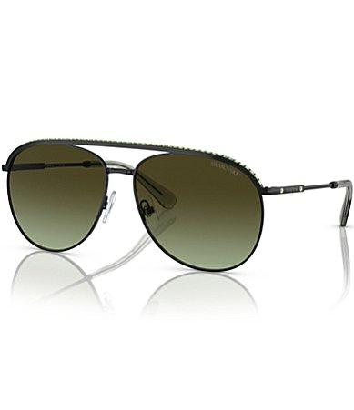 Womens 52MM Pilot Sunglasses Product Image