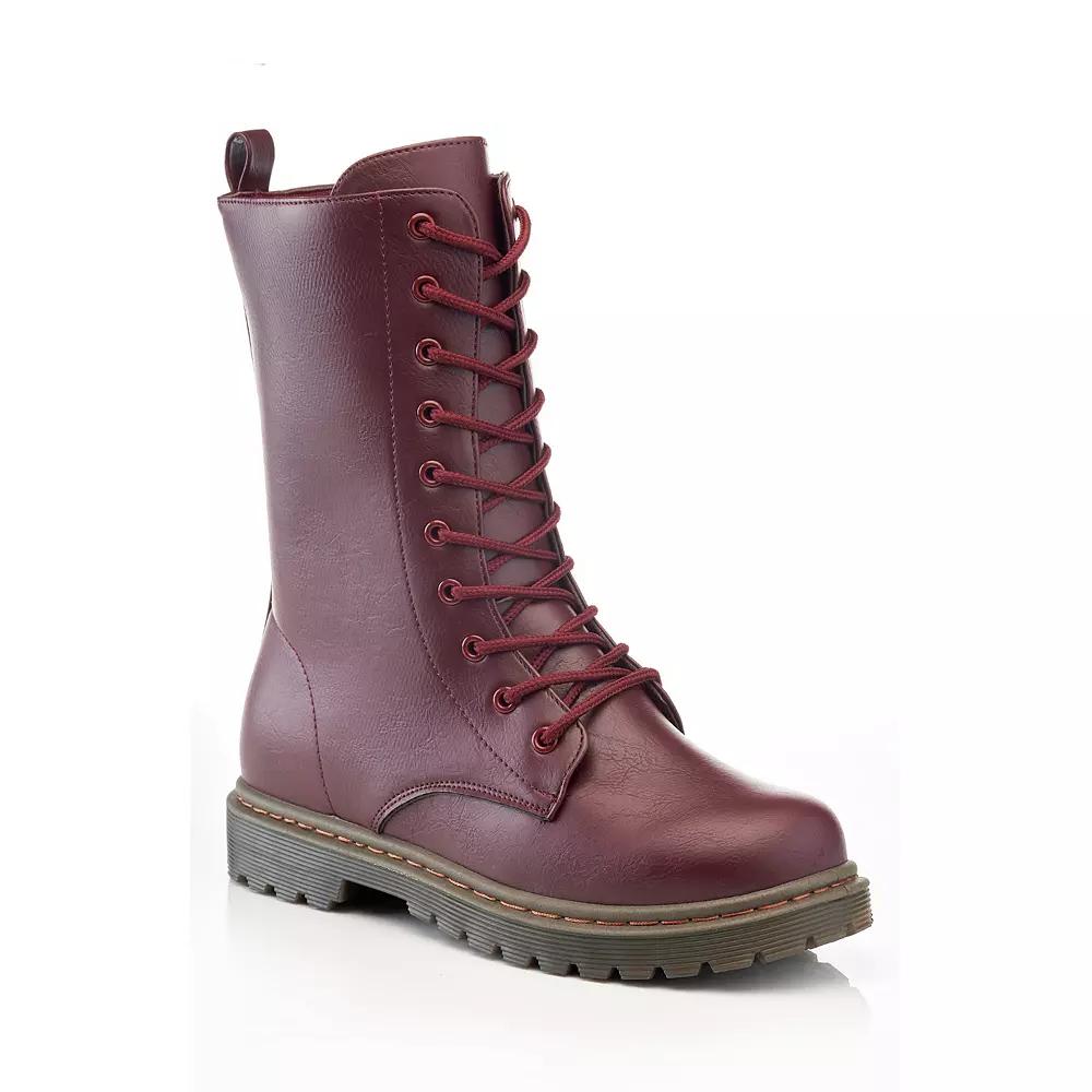 Henry Ferrera B9905 Women's Combat Boots,  Product Image