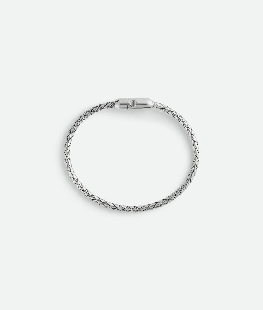 Men's Intreccio Bracelet in Silver Product Image