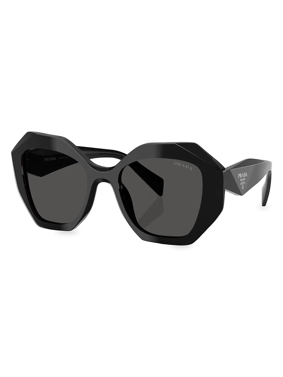 Womens 53MM Geometric Sunglasses Product Image