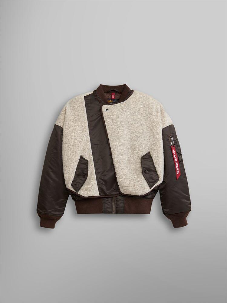 WOMEN'S B-15 SHERPA HYBRID BOMBER JACKET (SEASONAL) Product Image