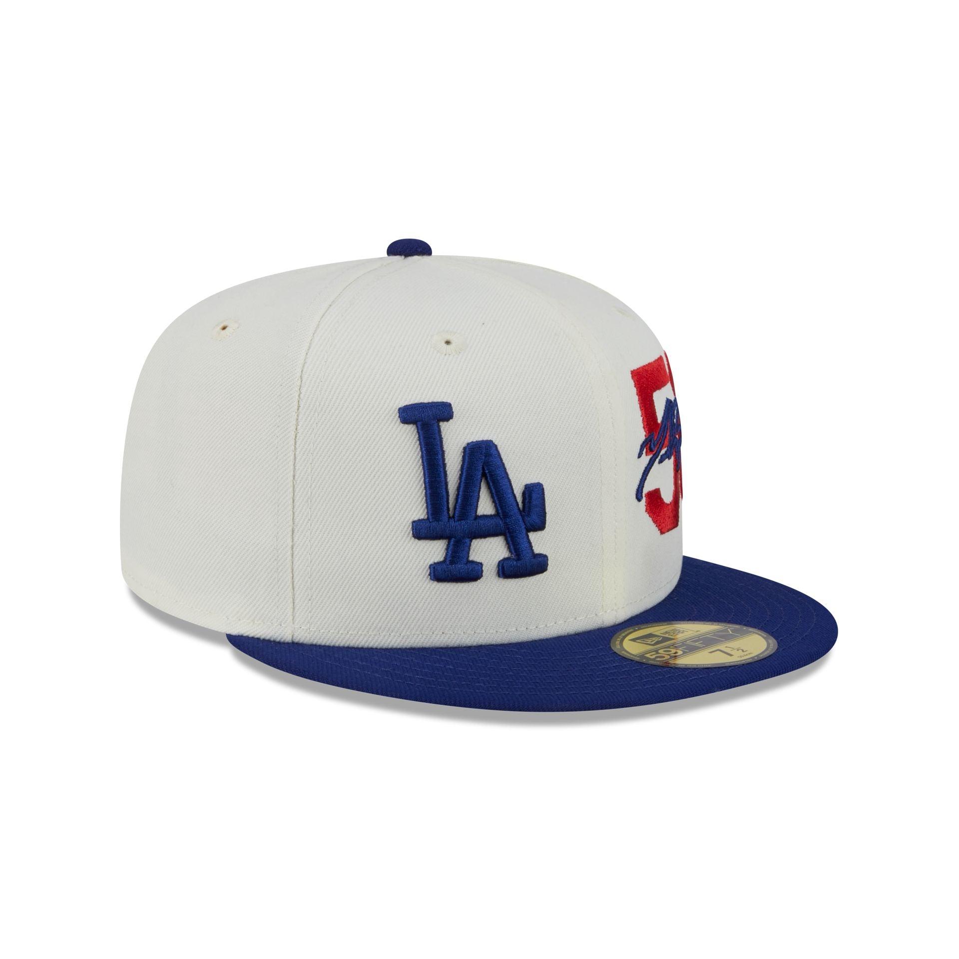 Los Angeles Dodgers Mookie Betts Chrome White 59FIFTY Fitted Hat Male Product Image