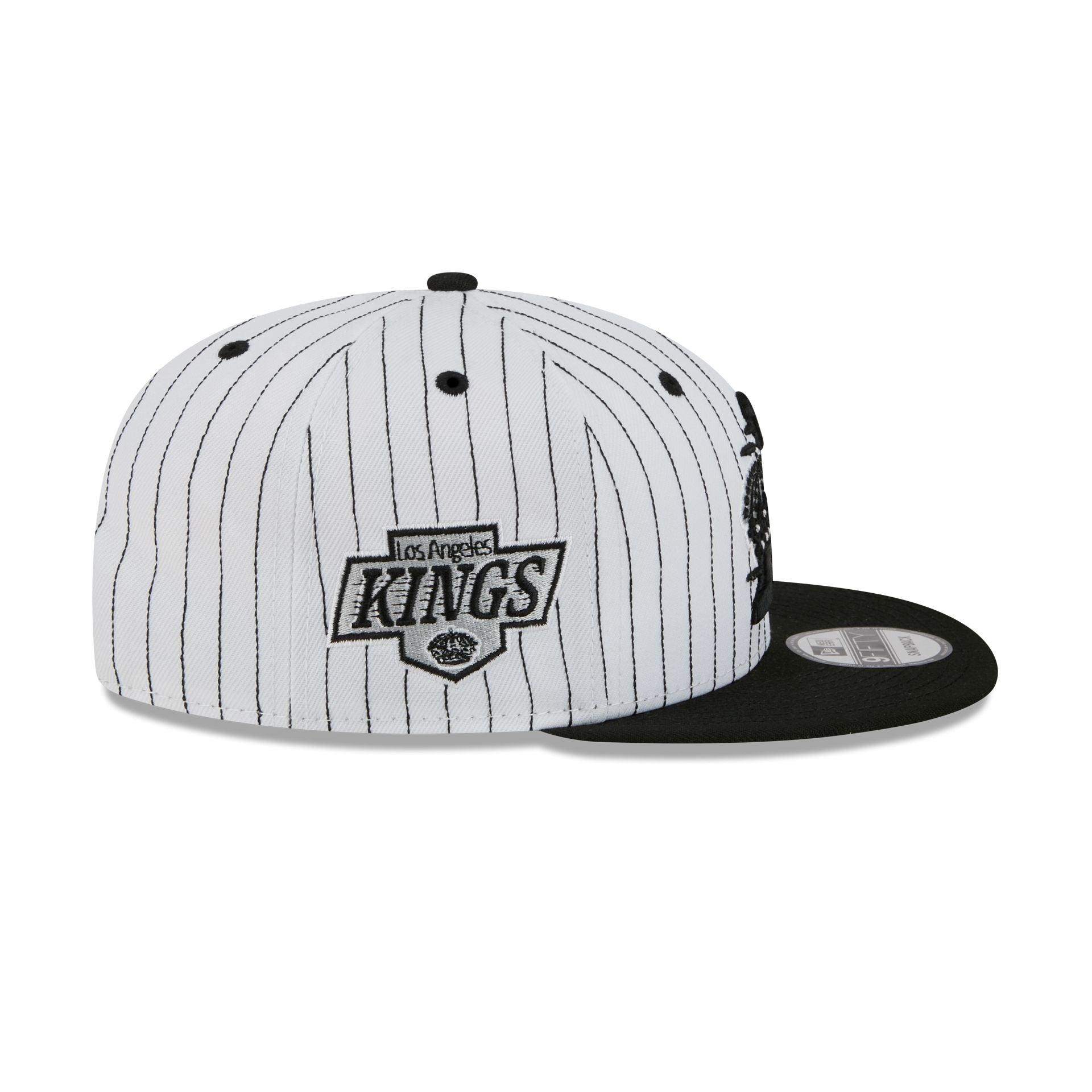 Los Angeles Kings Deceptor Pinstripe 9FIFTY Snapback Hat Male Product Image