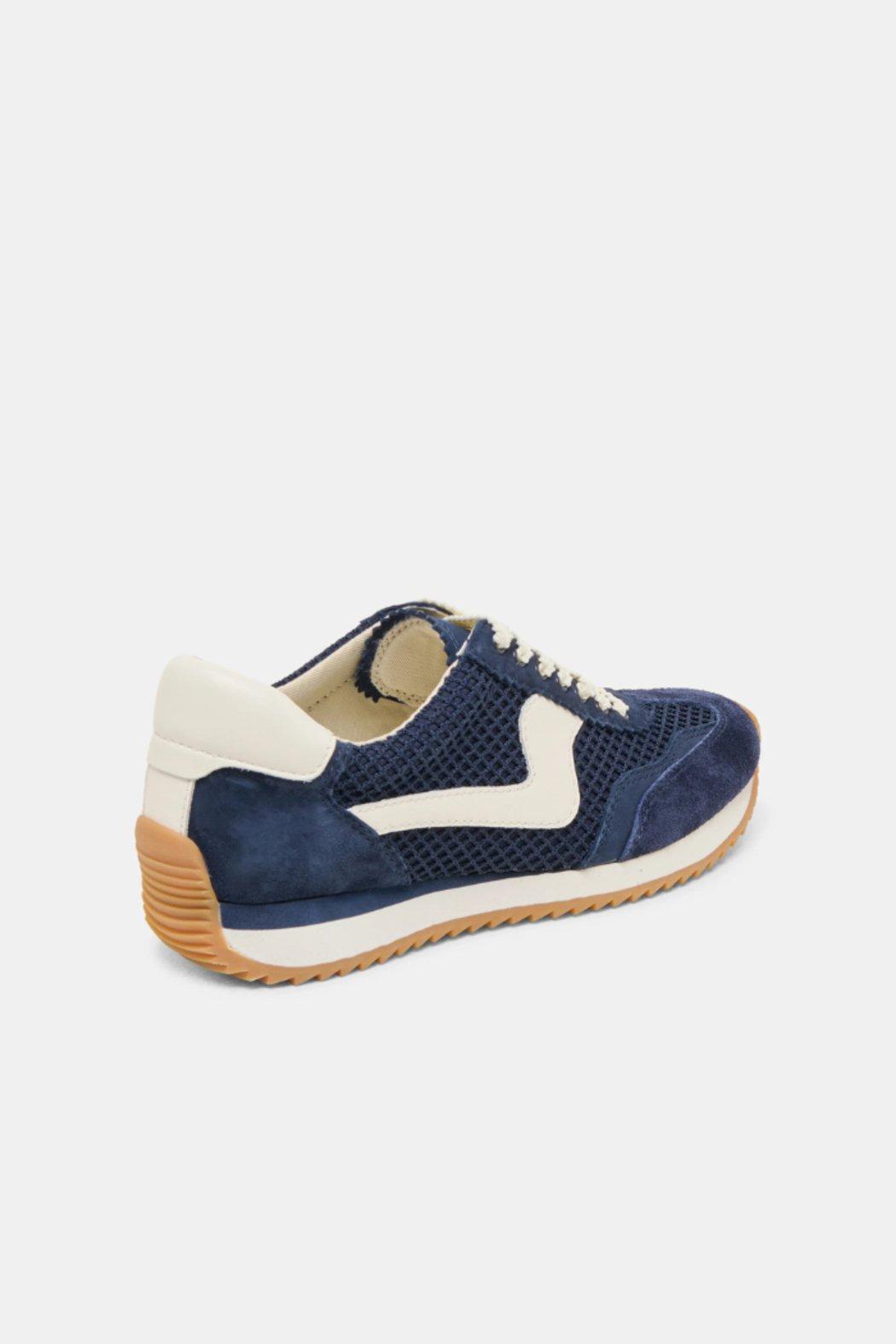 B.ntcd Mesh Sneakers - Navy Woven Mesh Product Image