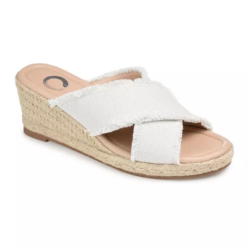 Journee Shanni Women's Wedge Sandals,  Product Image