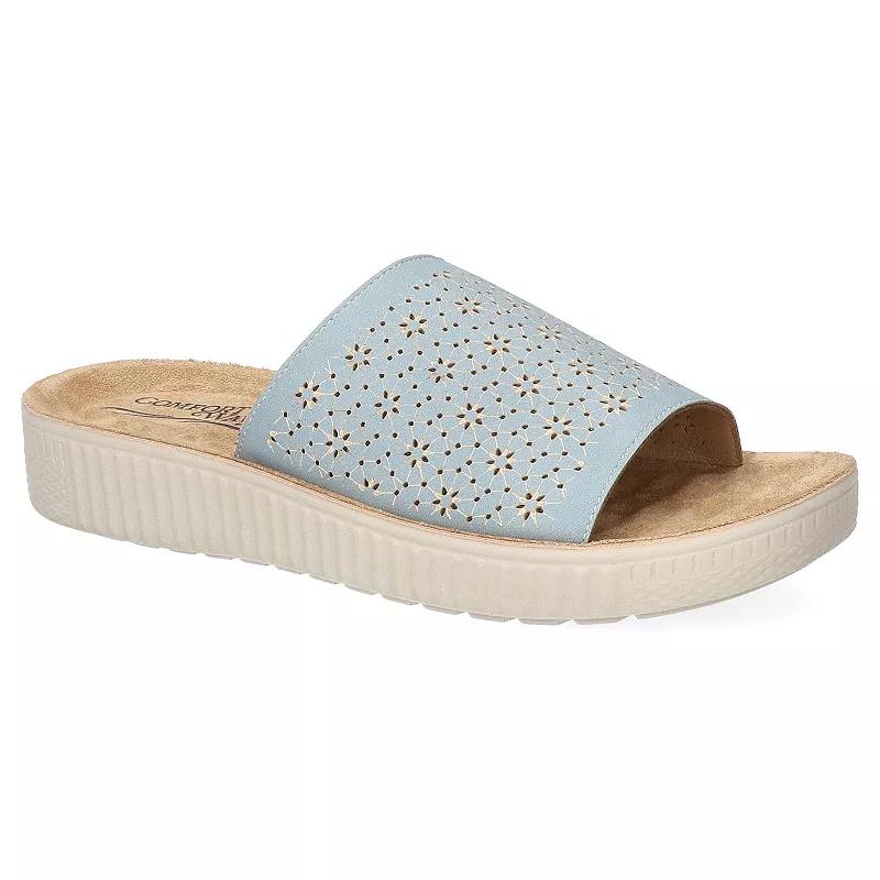 Easy Street Ivey Comfort Women's Platform Slide Sandals,  Product Image