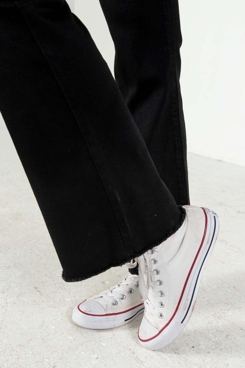 Black Flare Jeans Product Image