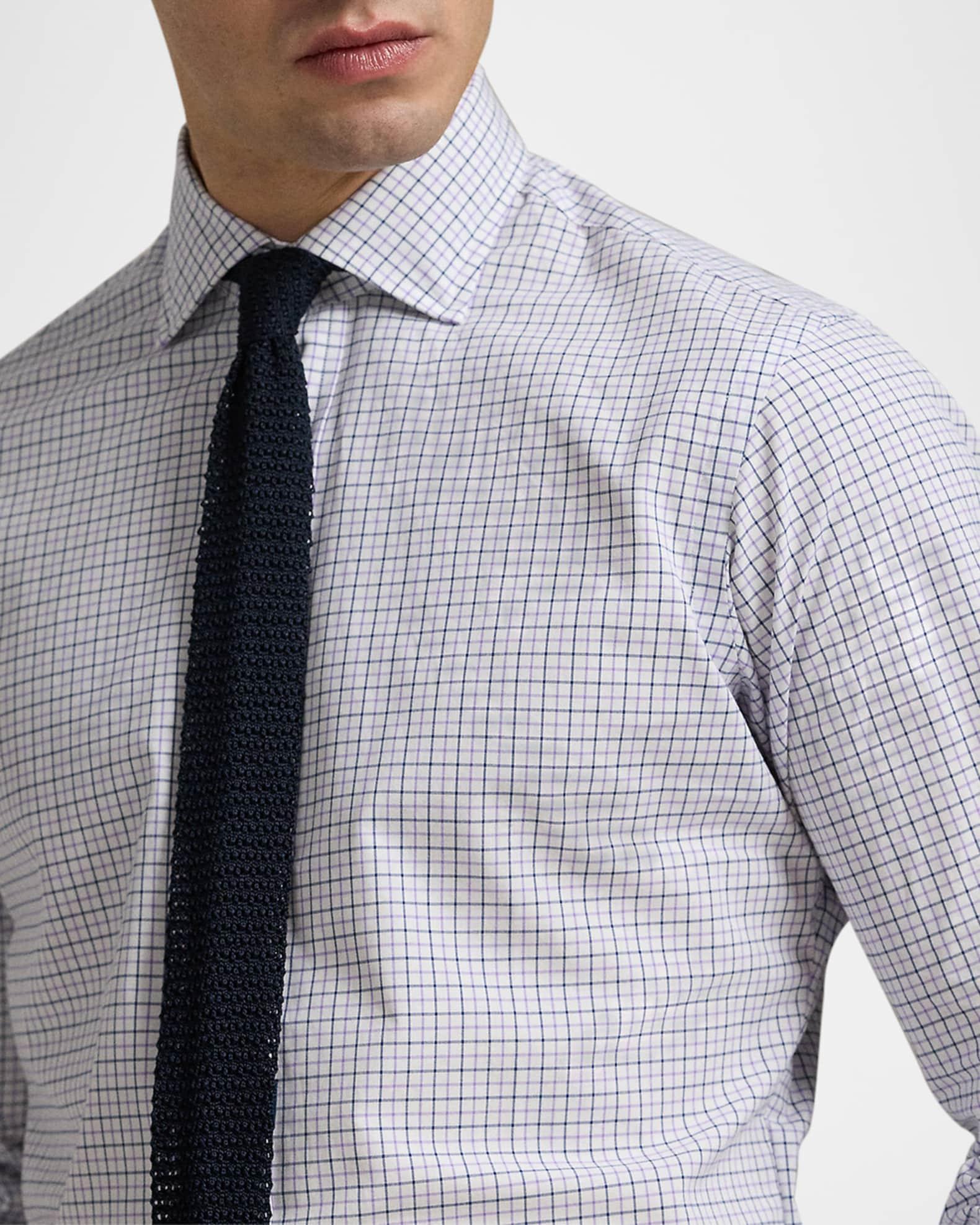 Mens Classic Fit Poplin Button-Front Shirt Product Image