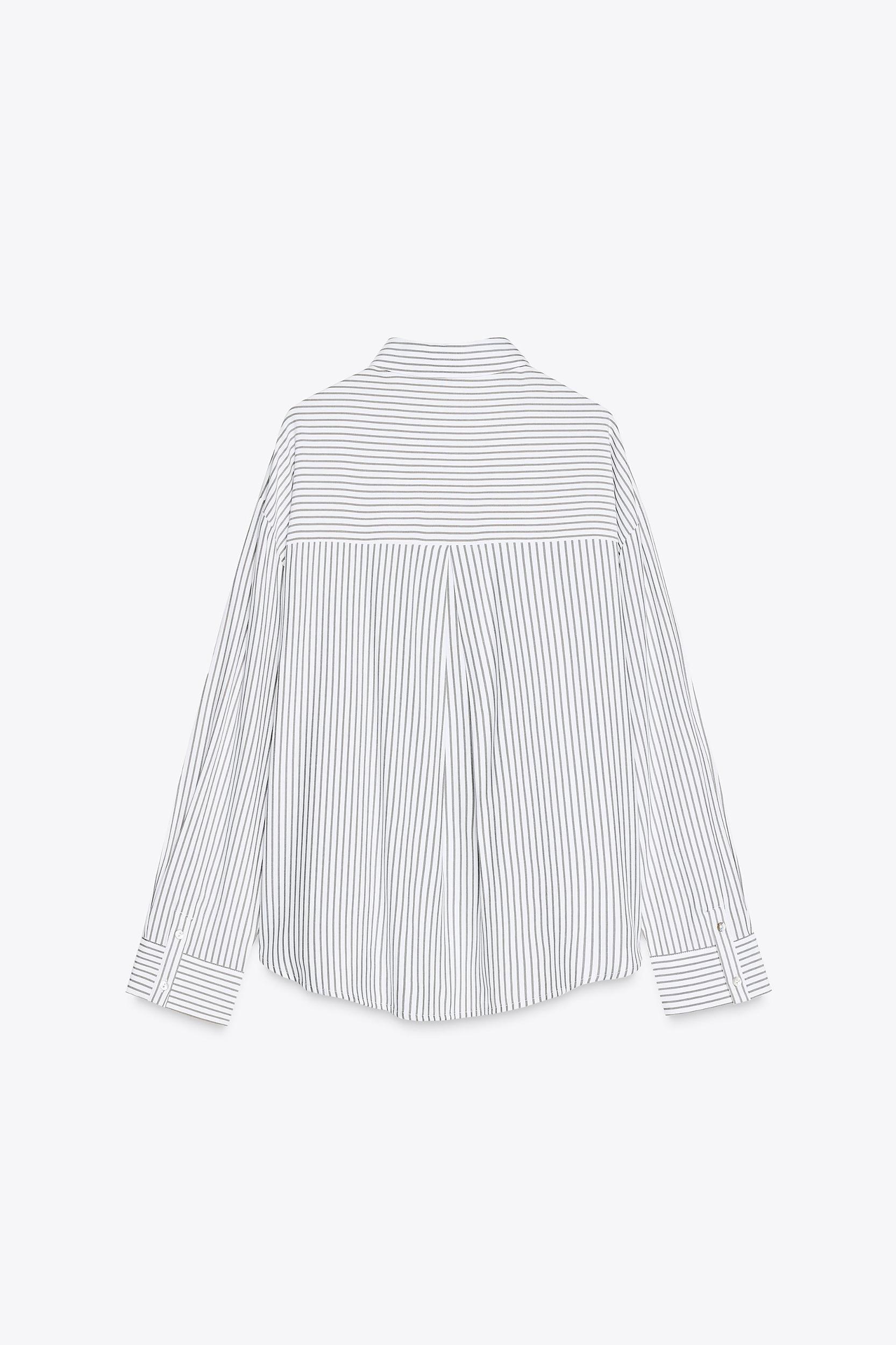 OVERSIZED STRIPED SHIRT Product Image