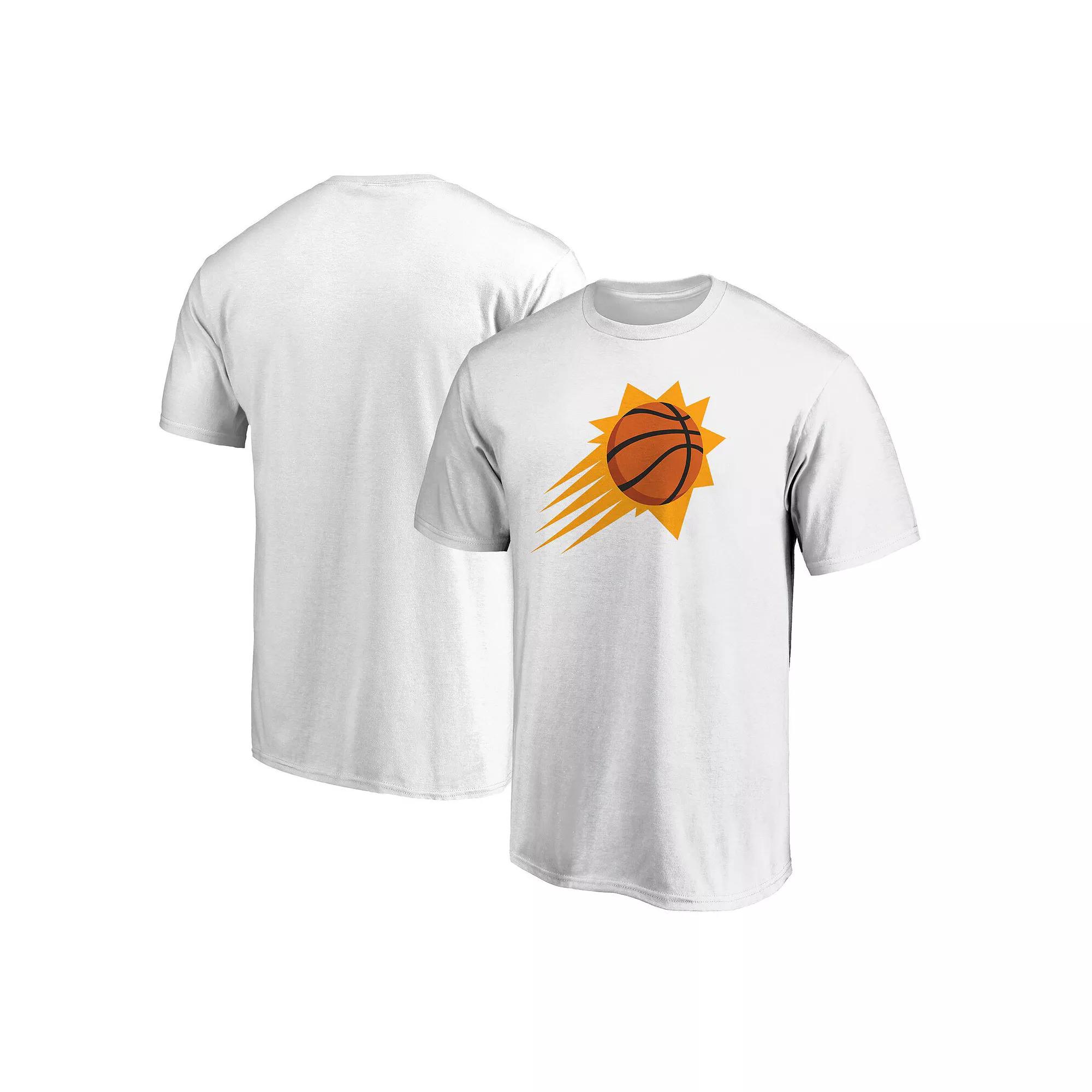 Men's Fanatics Branded White Phoenix Suns Primary Team Logo T-Shirt, Size: 2XL, Phx White Product Image