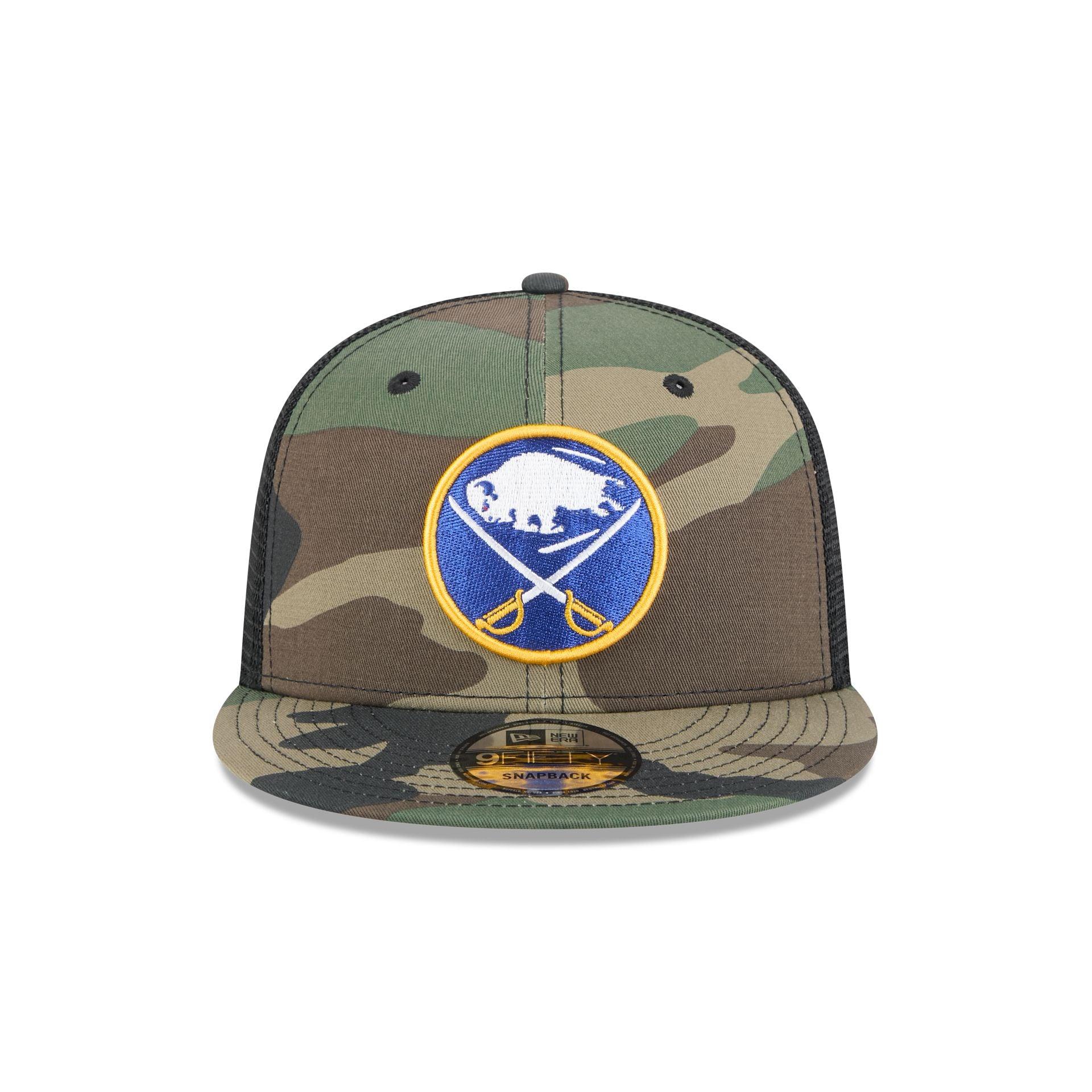 Buffalo Sabres Camo 9FIFTY Trucker Hat Male Product Image