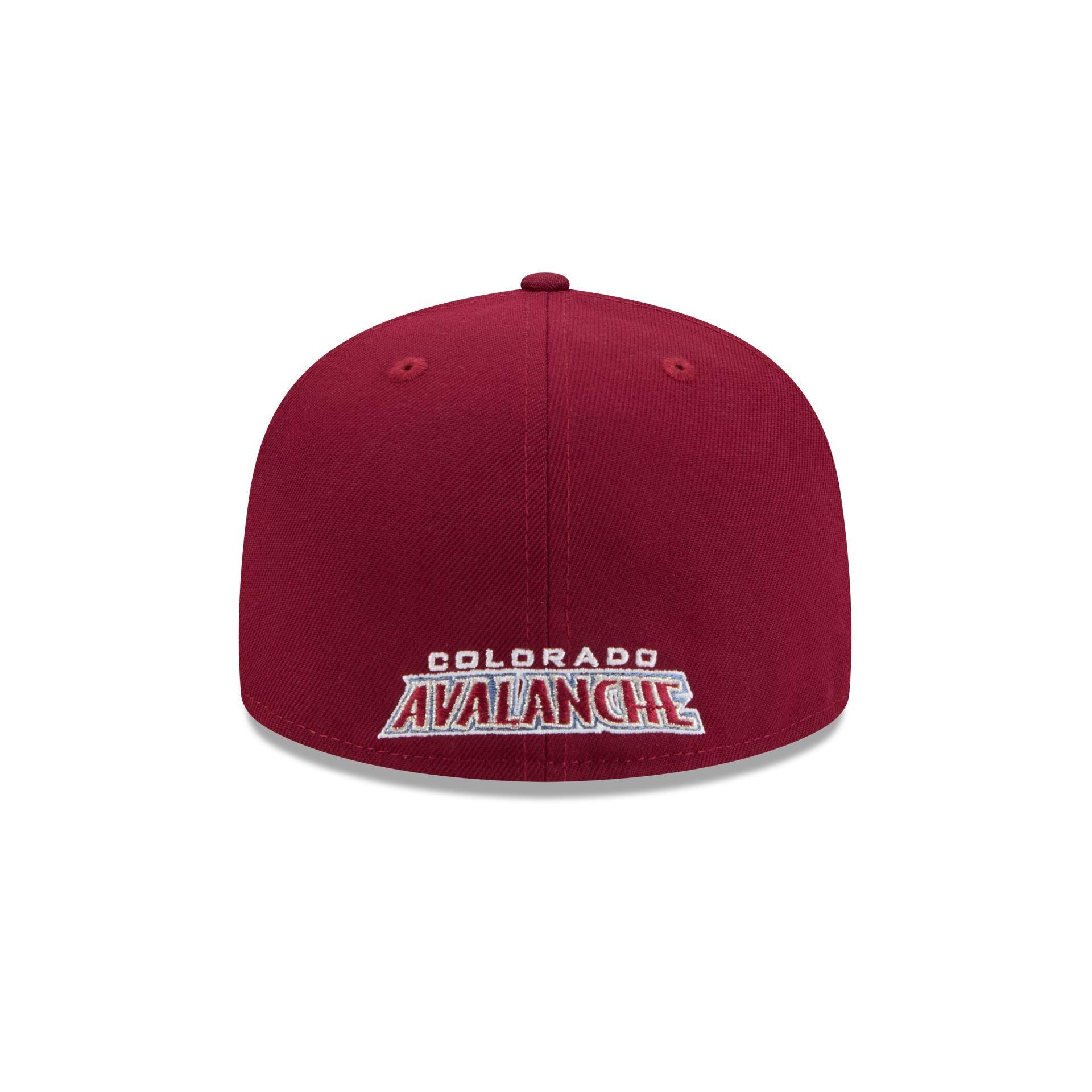 Colorado Avalanche Rear Wordmark 59FIFTY Fitted Hat Male Product Image