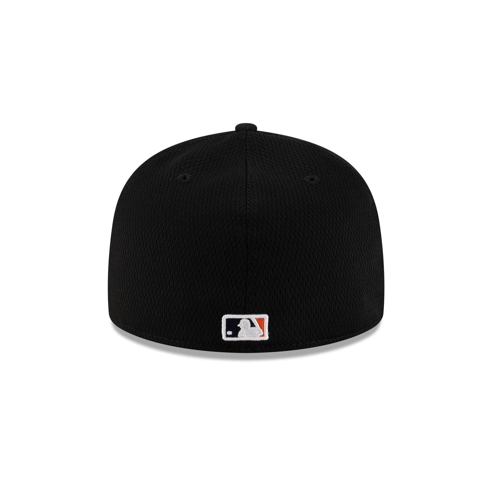 Houston Astros 2025 Clubhouse Black 59FIFTY Fitted Hat Male Product Image