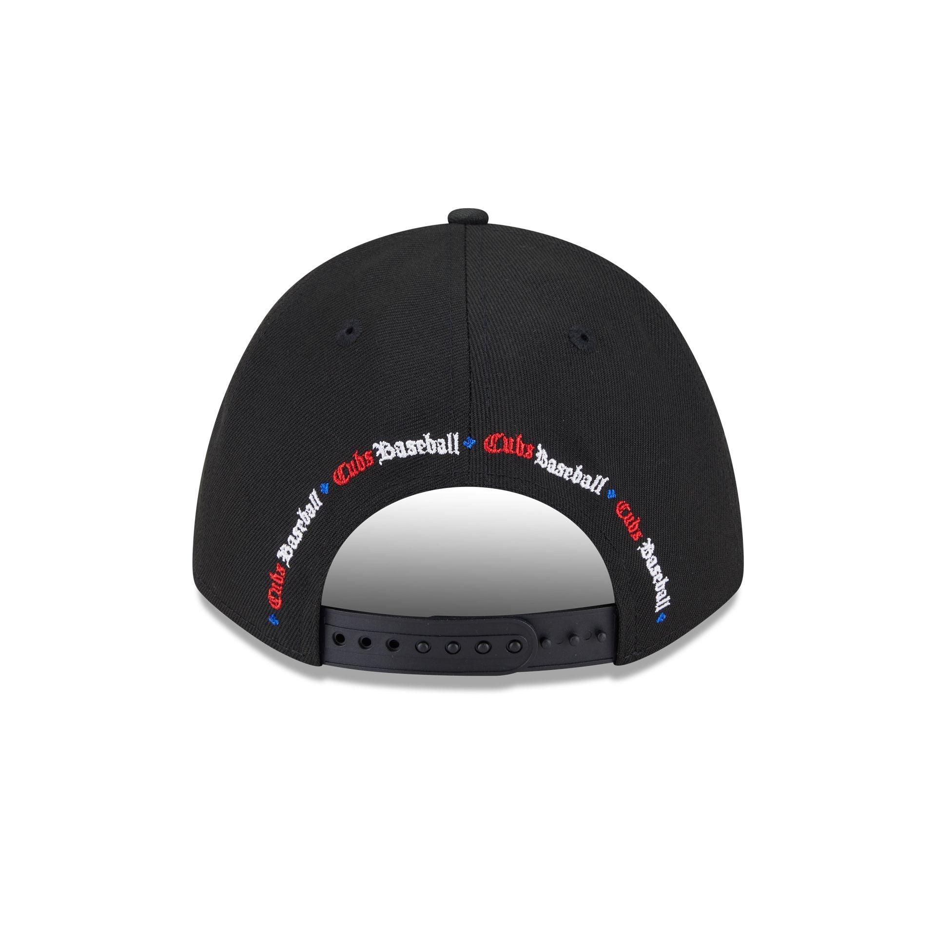 Chicago Cubs Stained Glass 9FORTY M-Crown A-Frame Snapback Hat Male Product Image