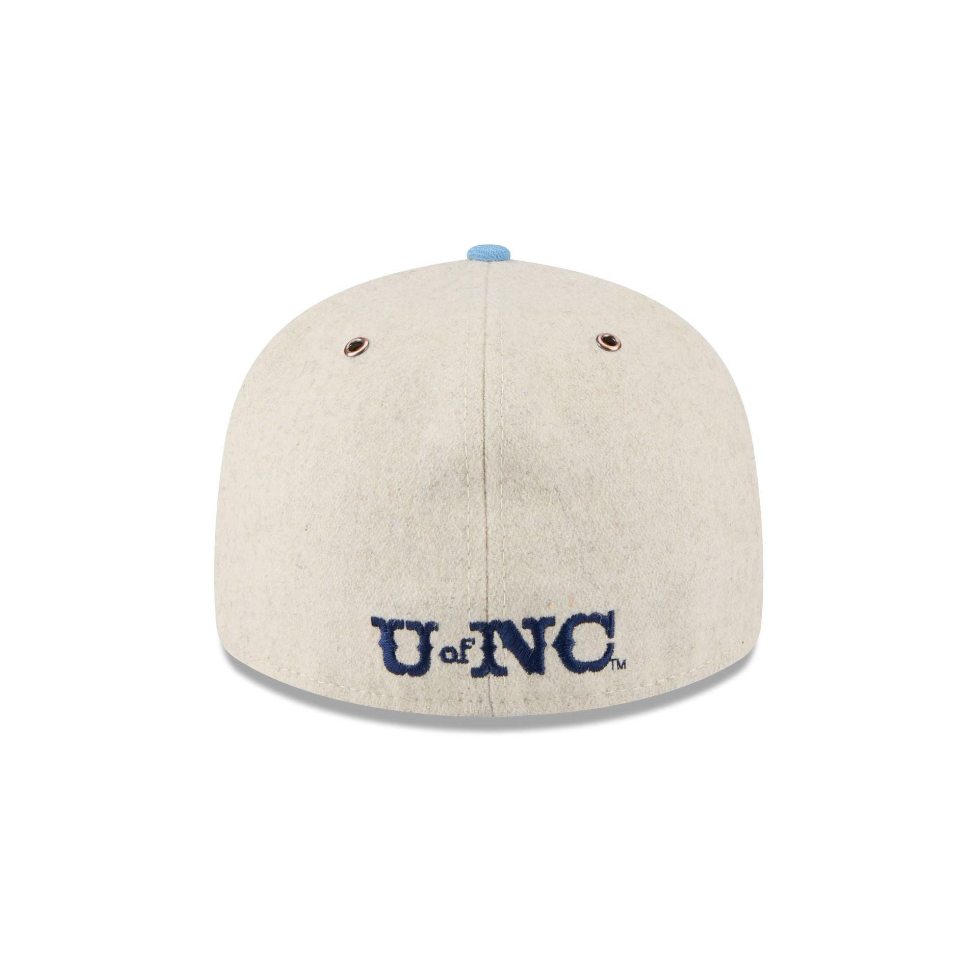 North Carolina Tar Heels College Vault Wool Letterman Retro Crown 59FIFTY Fitted Hat Male Product Image