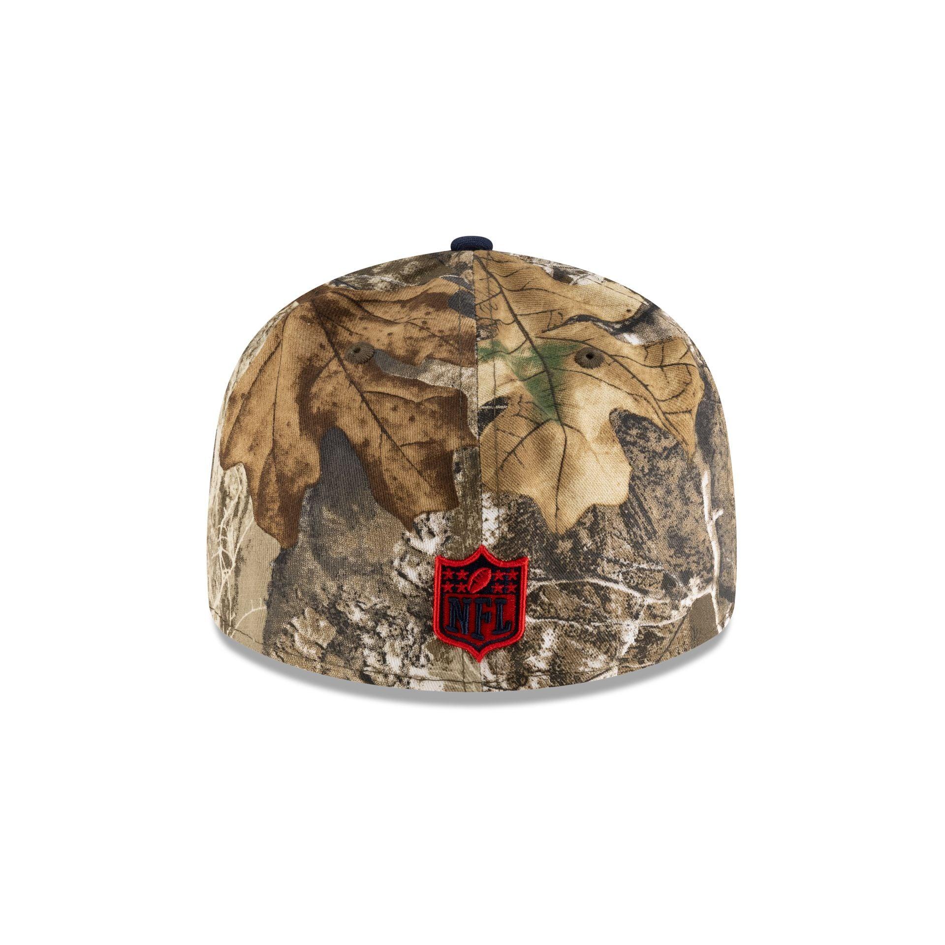 Just Caps Realtree New England Patriots Low Profile 59FIFTY Fitted Hat Male Product Image