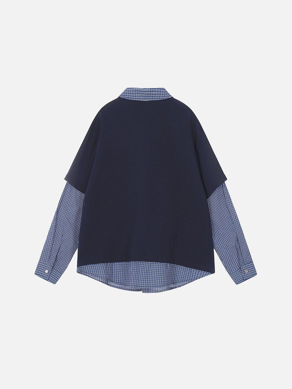 Aelfric Eden Layered Polo Long Sleeve T-shirt Product Image