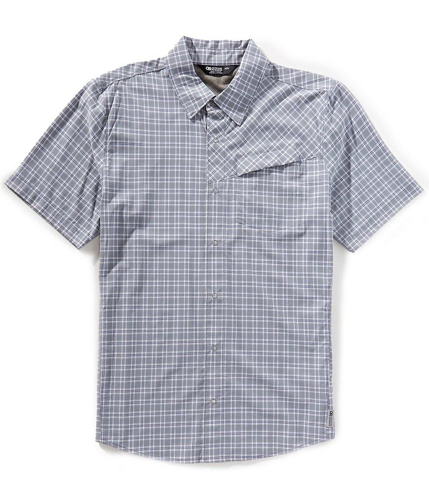 Outdoor Research Astroman Short Sleeve Plaid Woven Shirt Product Image