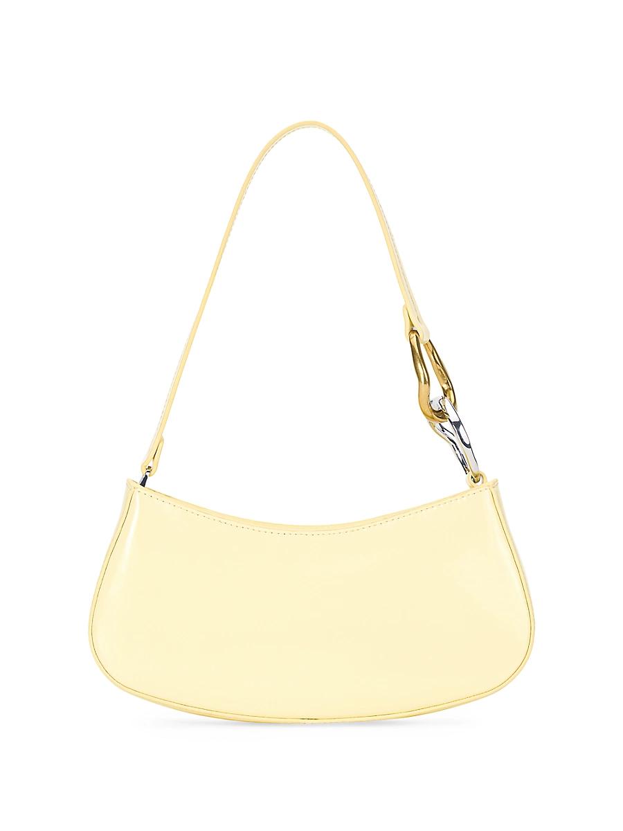 Womens Ollie Leather Shoulder Bag Product Image