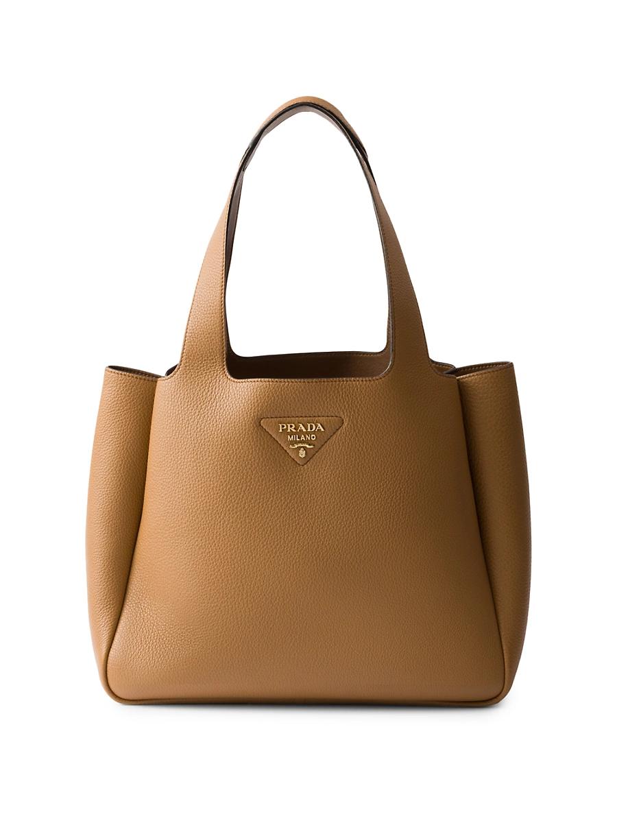 Womens Medium Leather Tote Bag Product Image