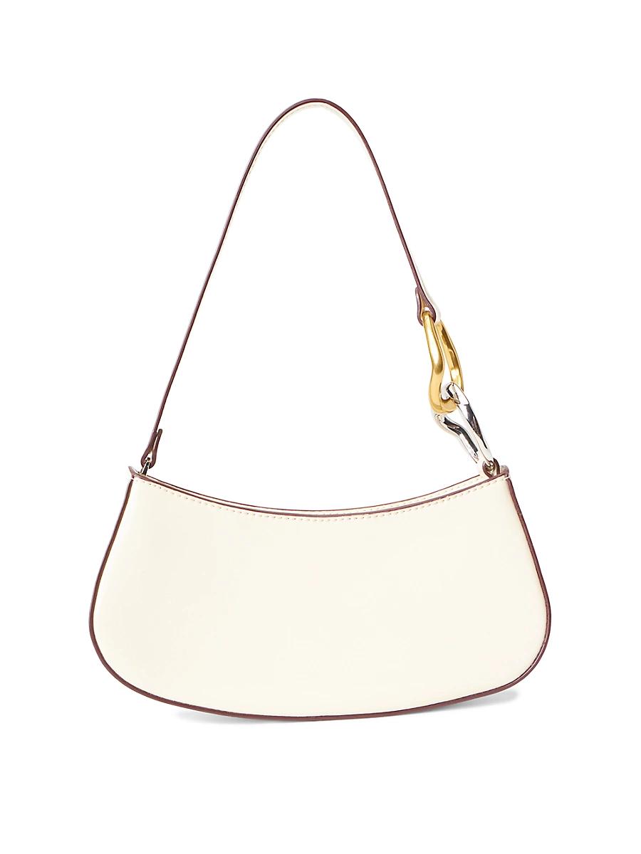 Womens Ollie Leather Shoulder Bag Product Image