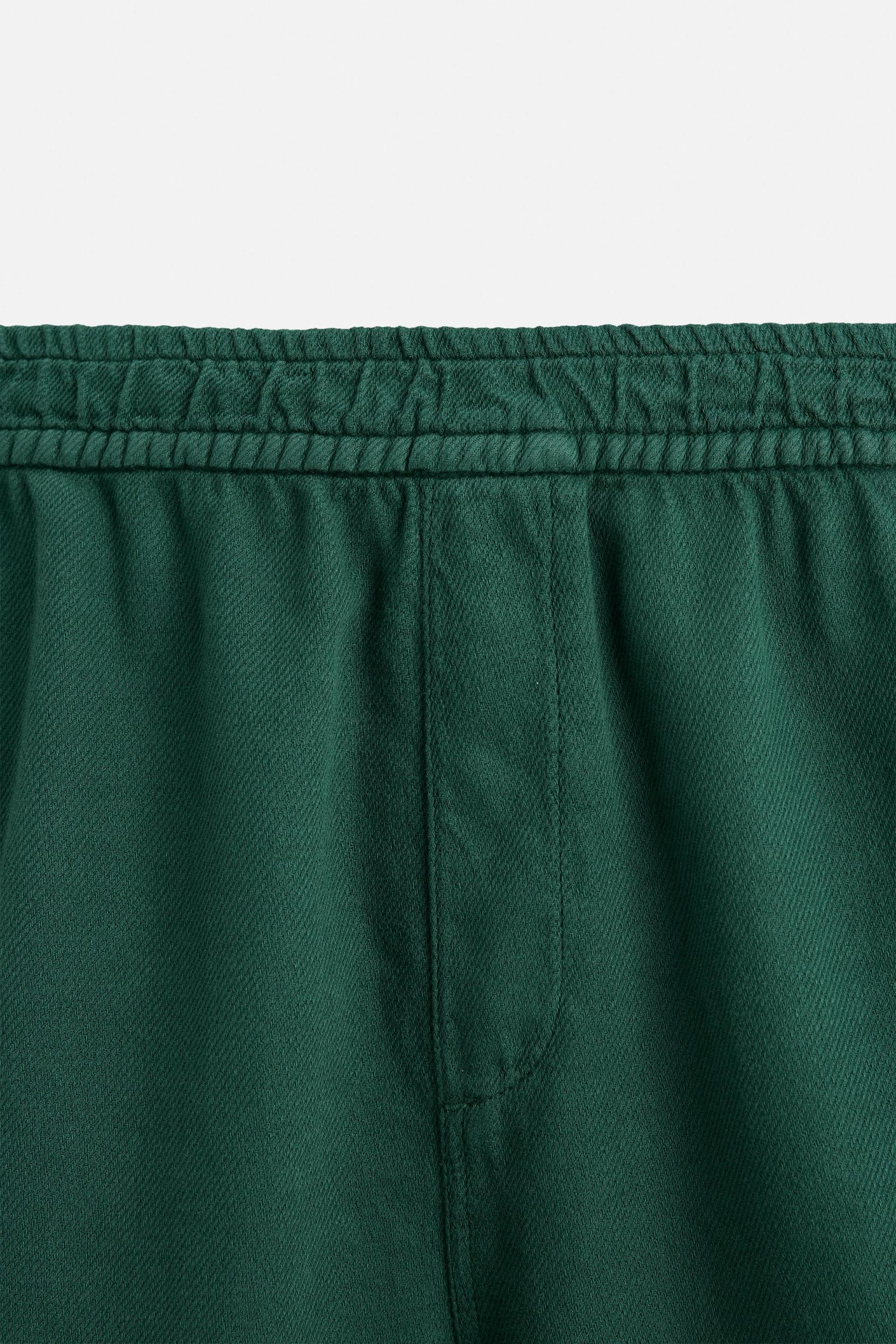 TEXTURED CARPENTER POCKET SHORTS Product Image