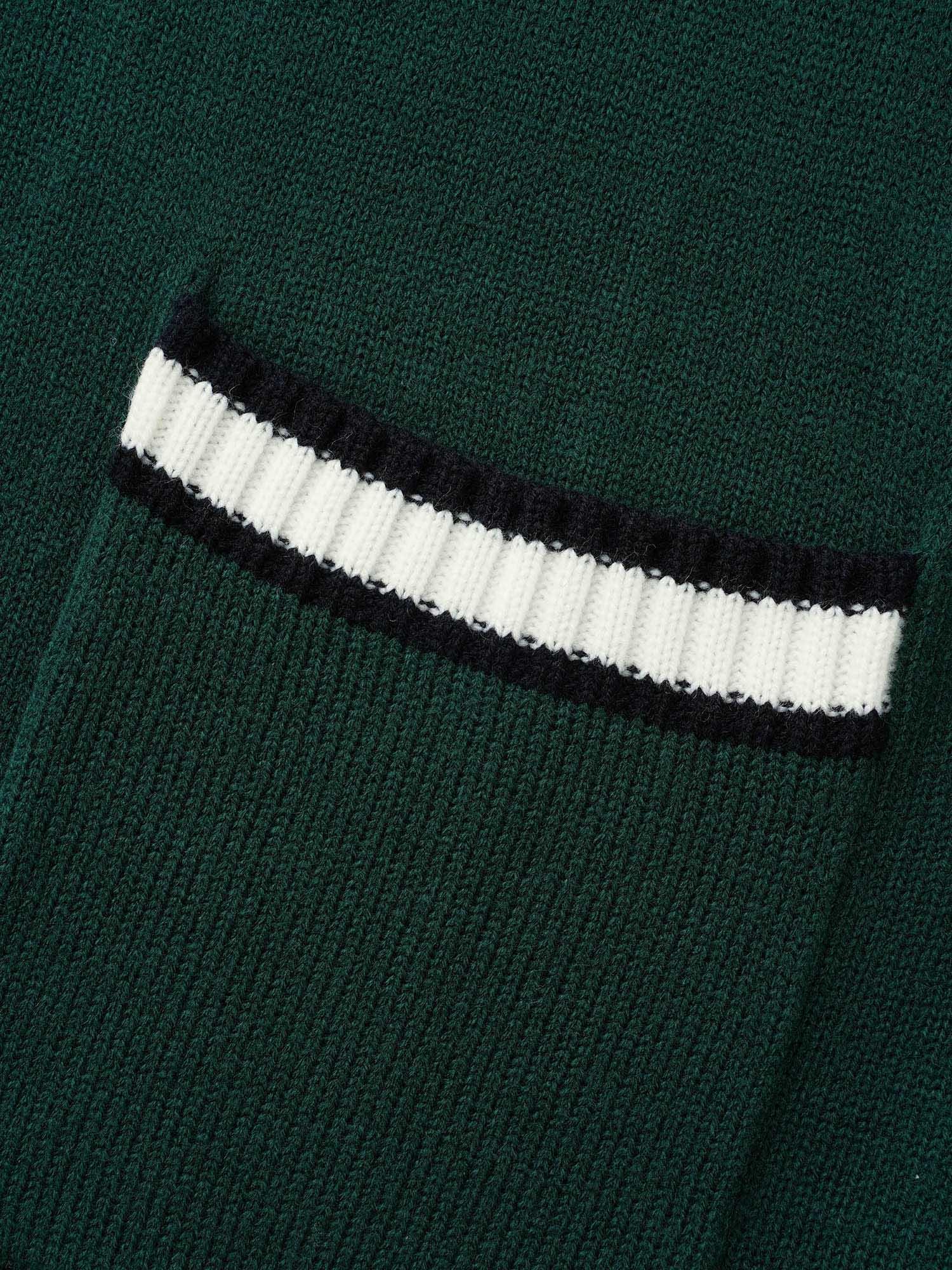 Contrast Trim Button Up Pocket Cardigan Female Product Image