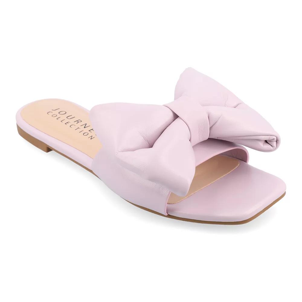 Journee Fayre Women's Slide Sandals,  Product Image
