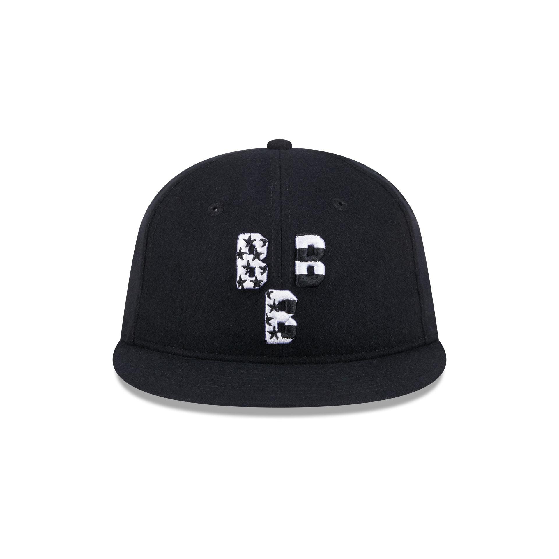 Birmingham Black Barons Flag Retro Crown 59FIFTY Fitted Hat Male Product Image