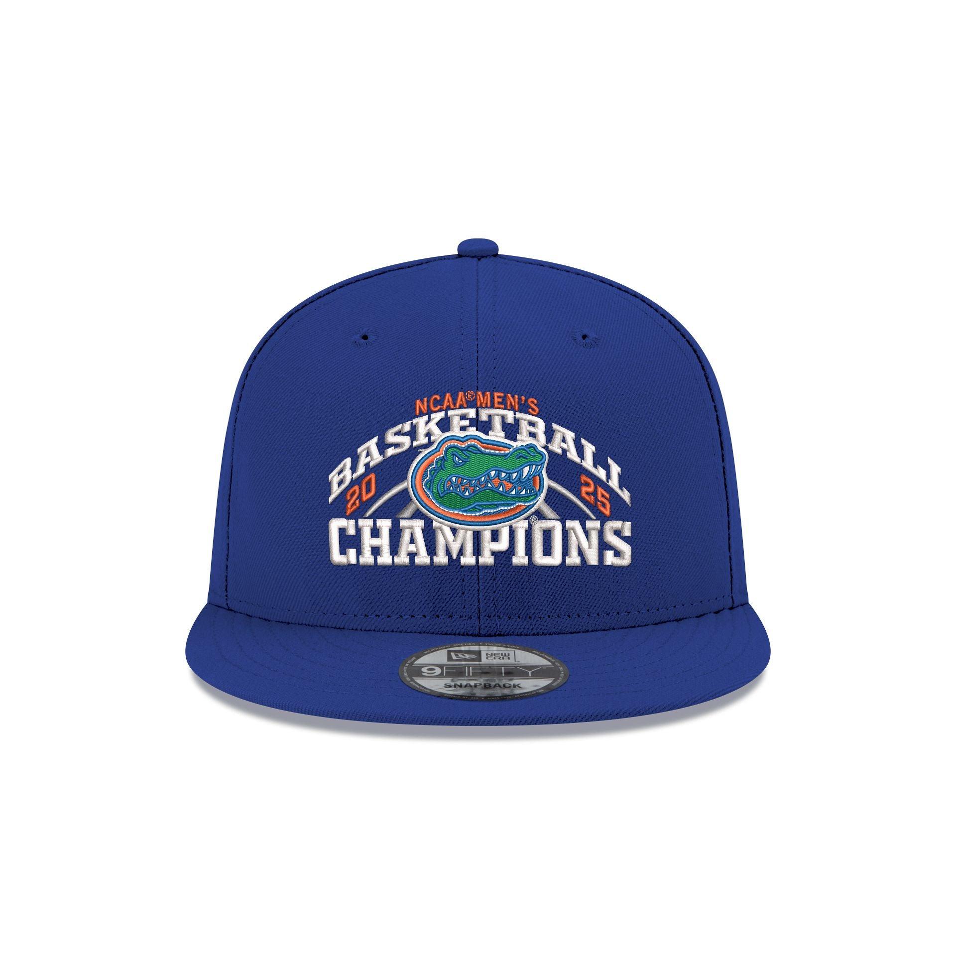 Florida Gators 2025 NCAA Men's Division I Champions 9FIFTY Snapback Hat Male Product Image
