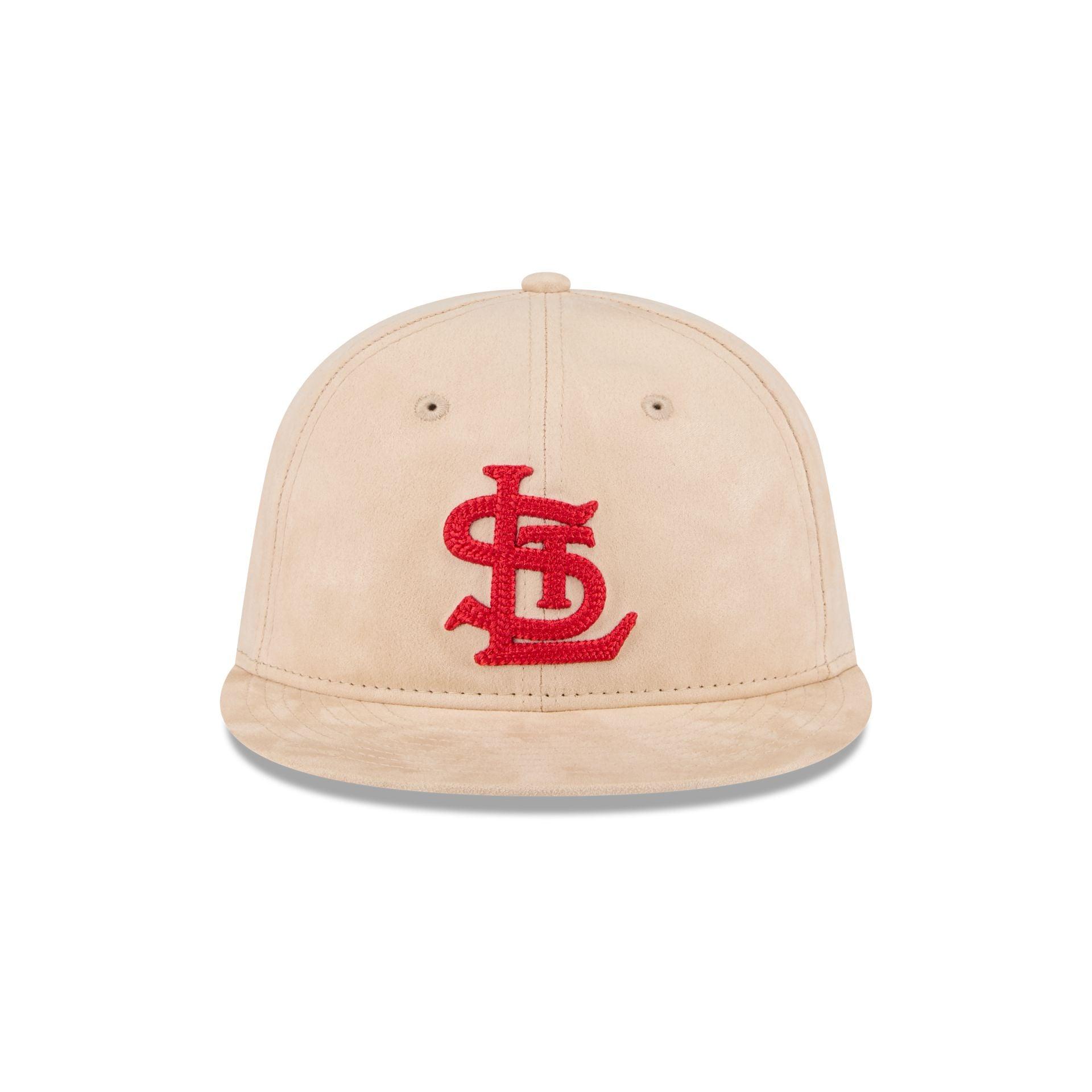 St. Louis Cardinals Stone Suede Retro Crown 9FIFTY Snapback Hat Male Product Image