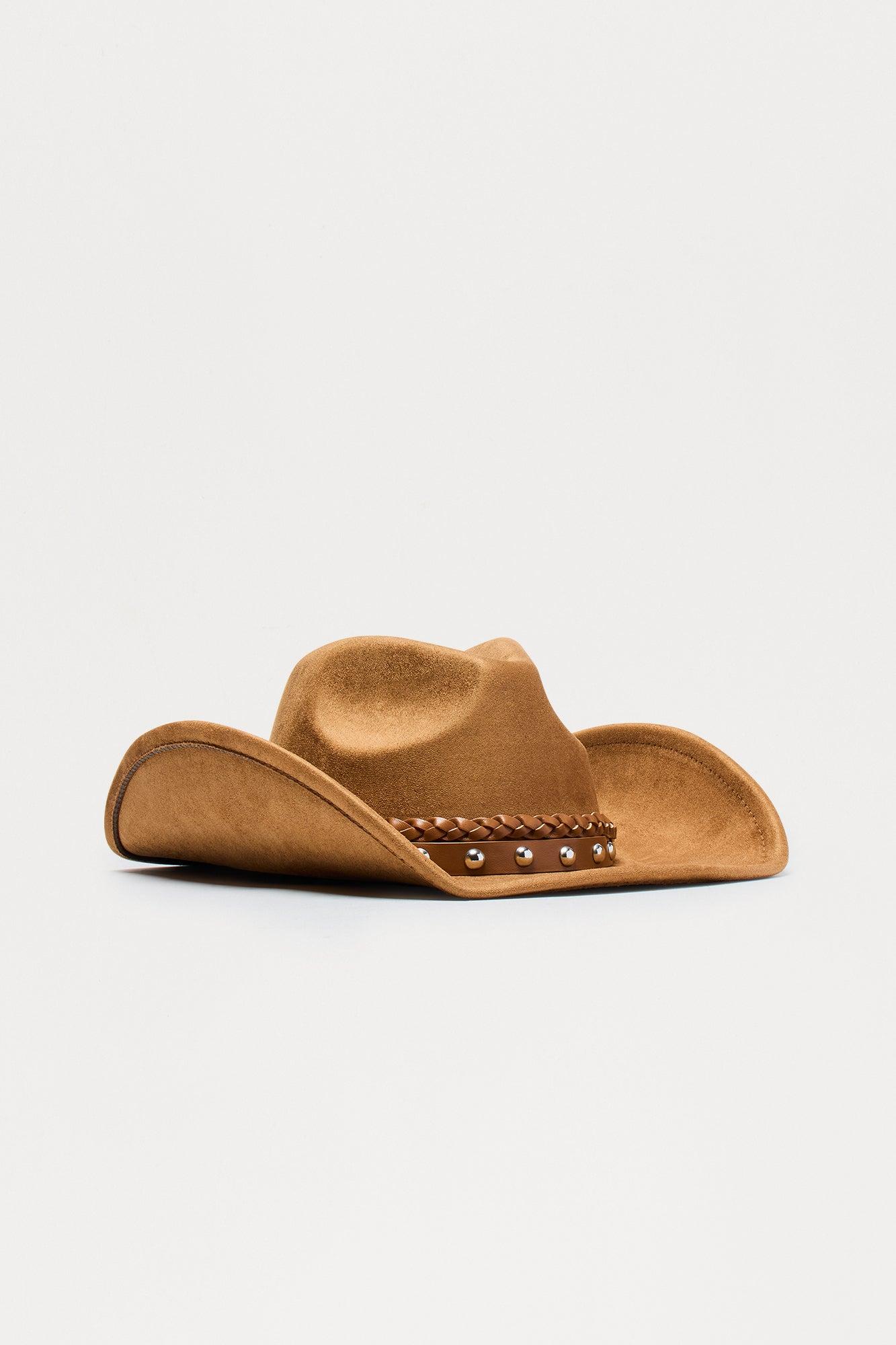 Honky Tonk Cowboy Hat - Brown Female Product Image