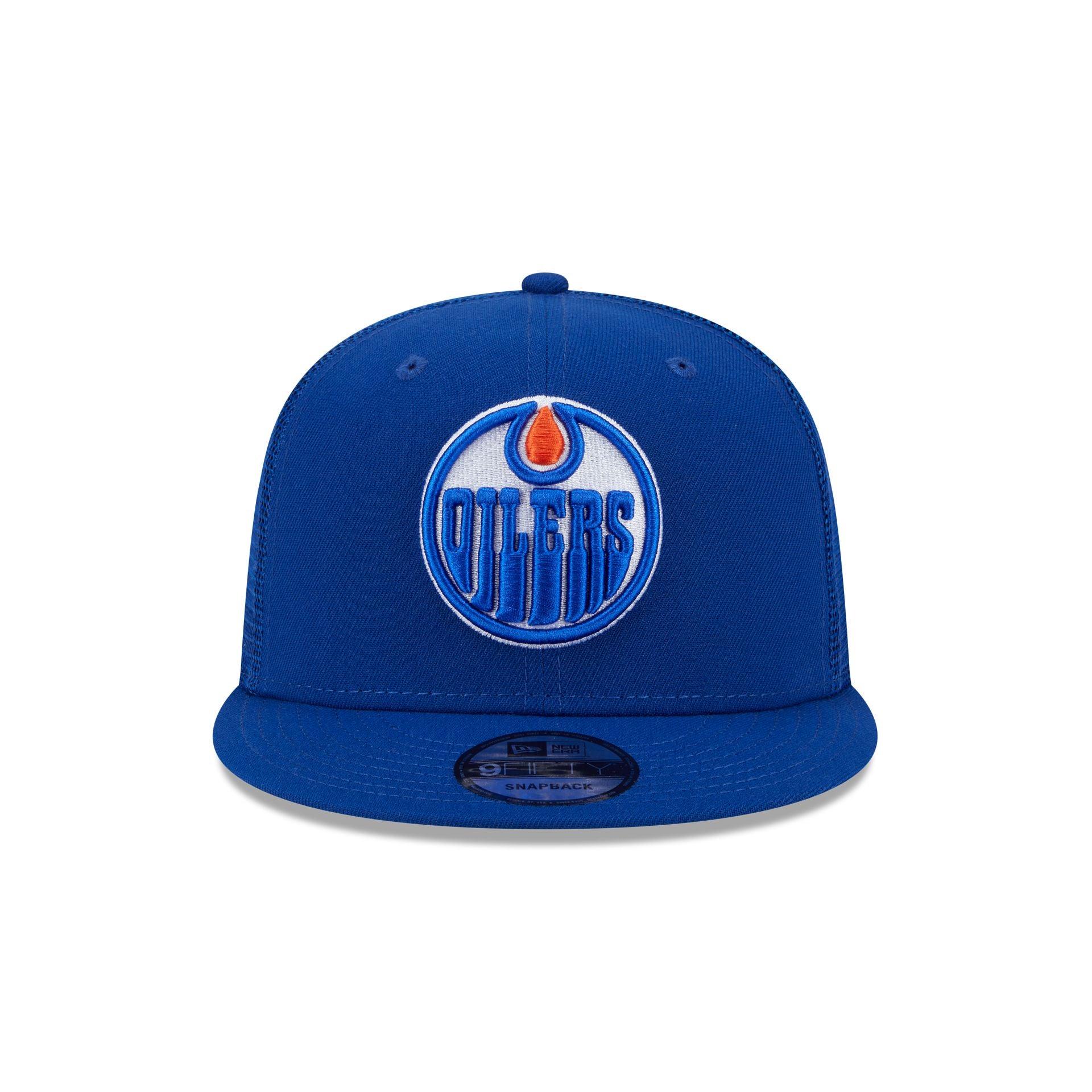 Edmonton Oilers Team Tag 9FIFTY Trucker Hat Male Product Image