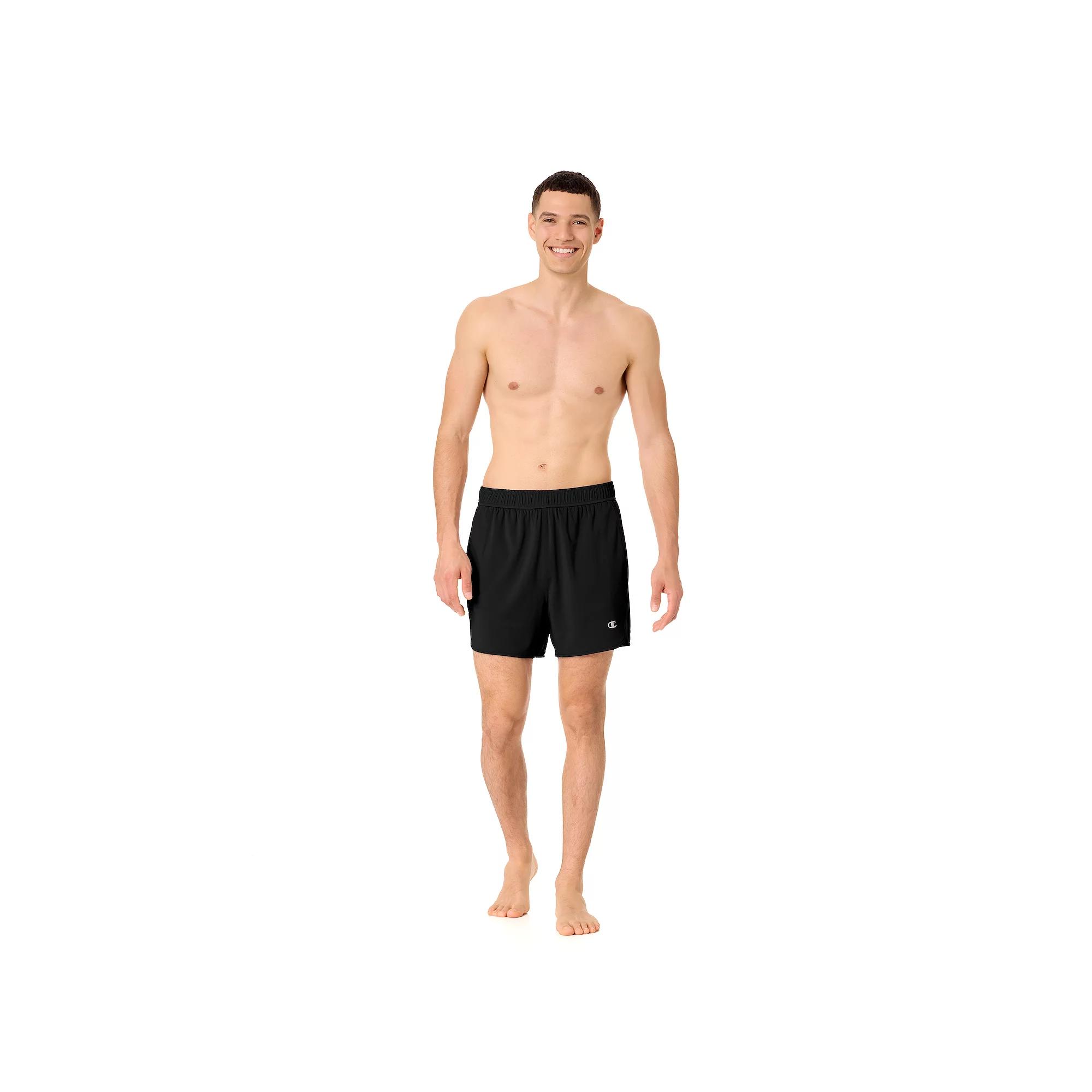 Men's Champion Solid Tech Swim Bottoms,  Product Image