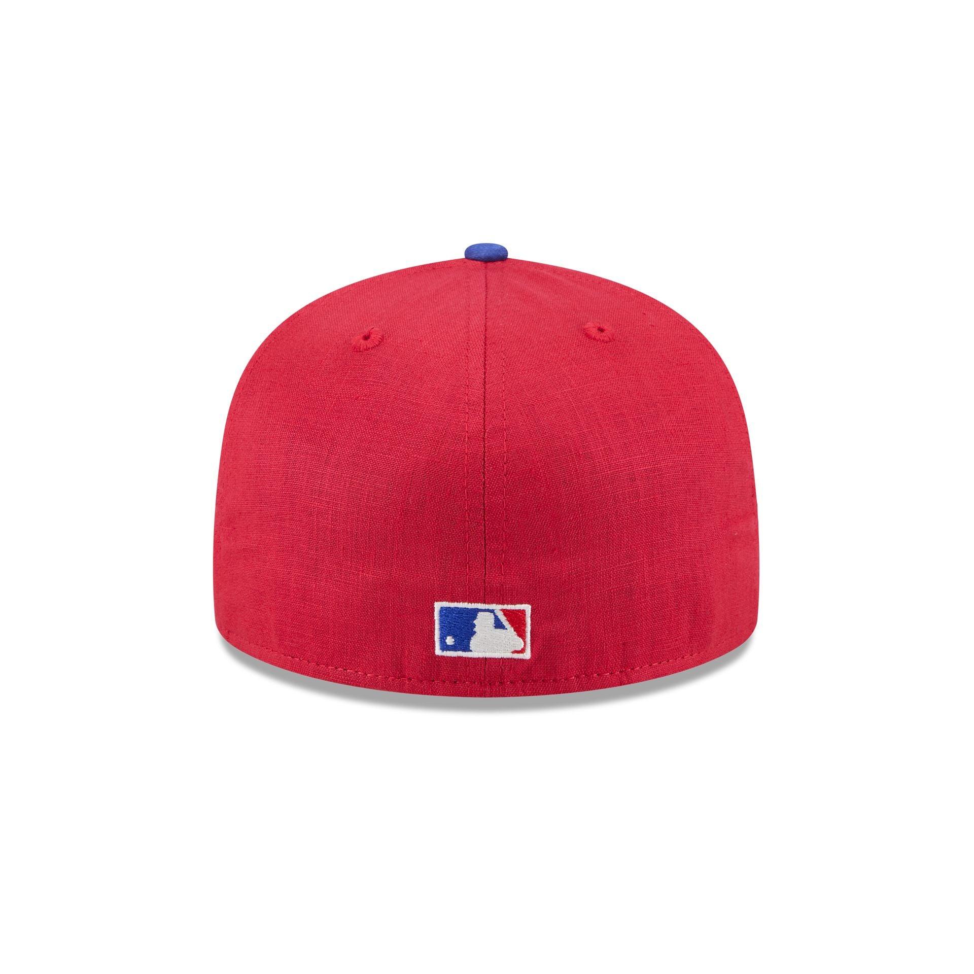 Team Linen Montreal Expos 59FIFTY Fitted Hat Male Product Image