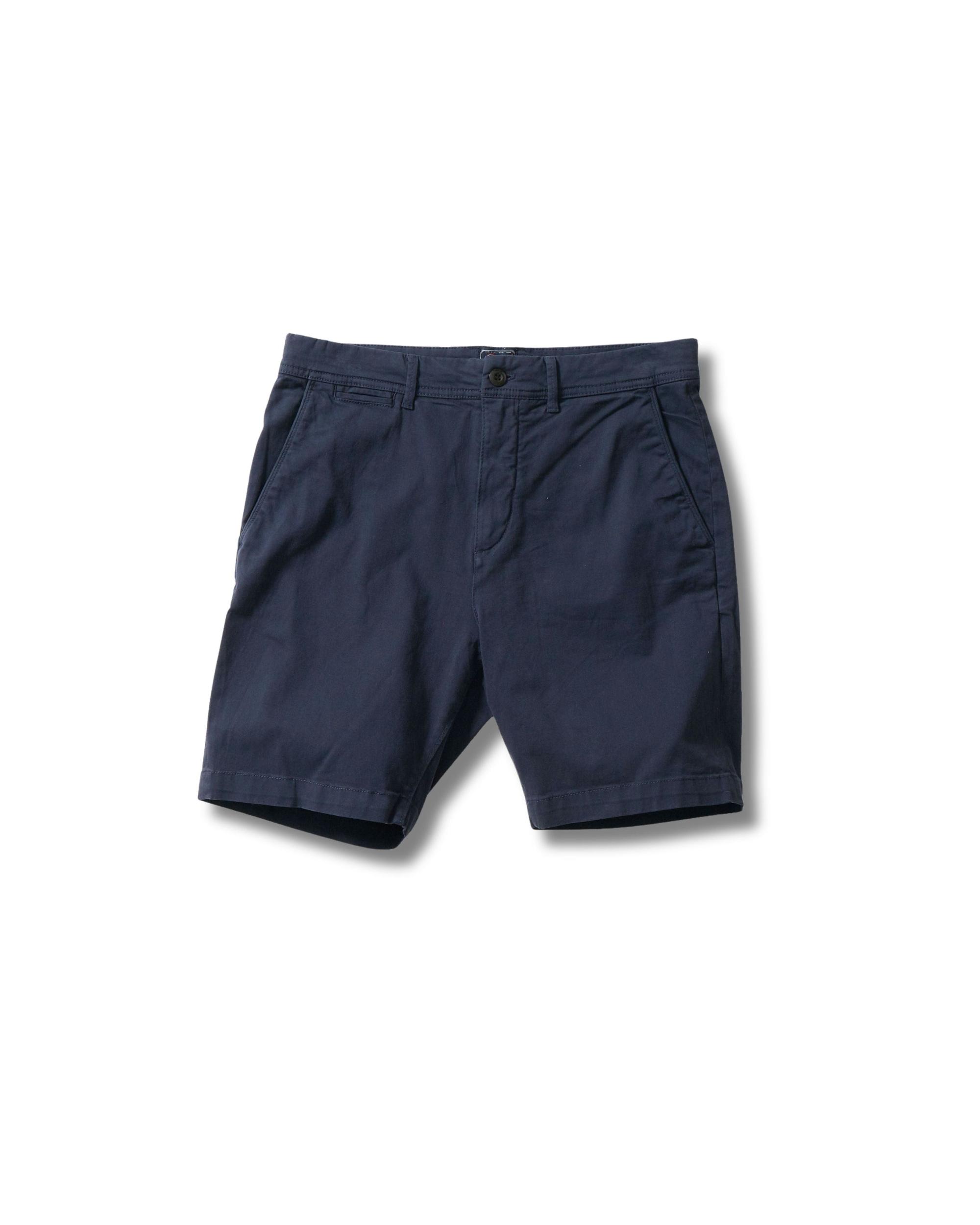 Precision Stretch Chino Shorts 8" - Navy Product Image