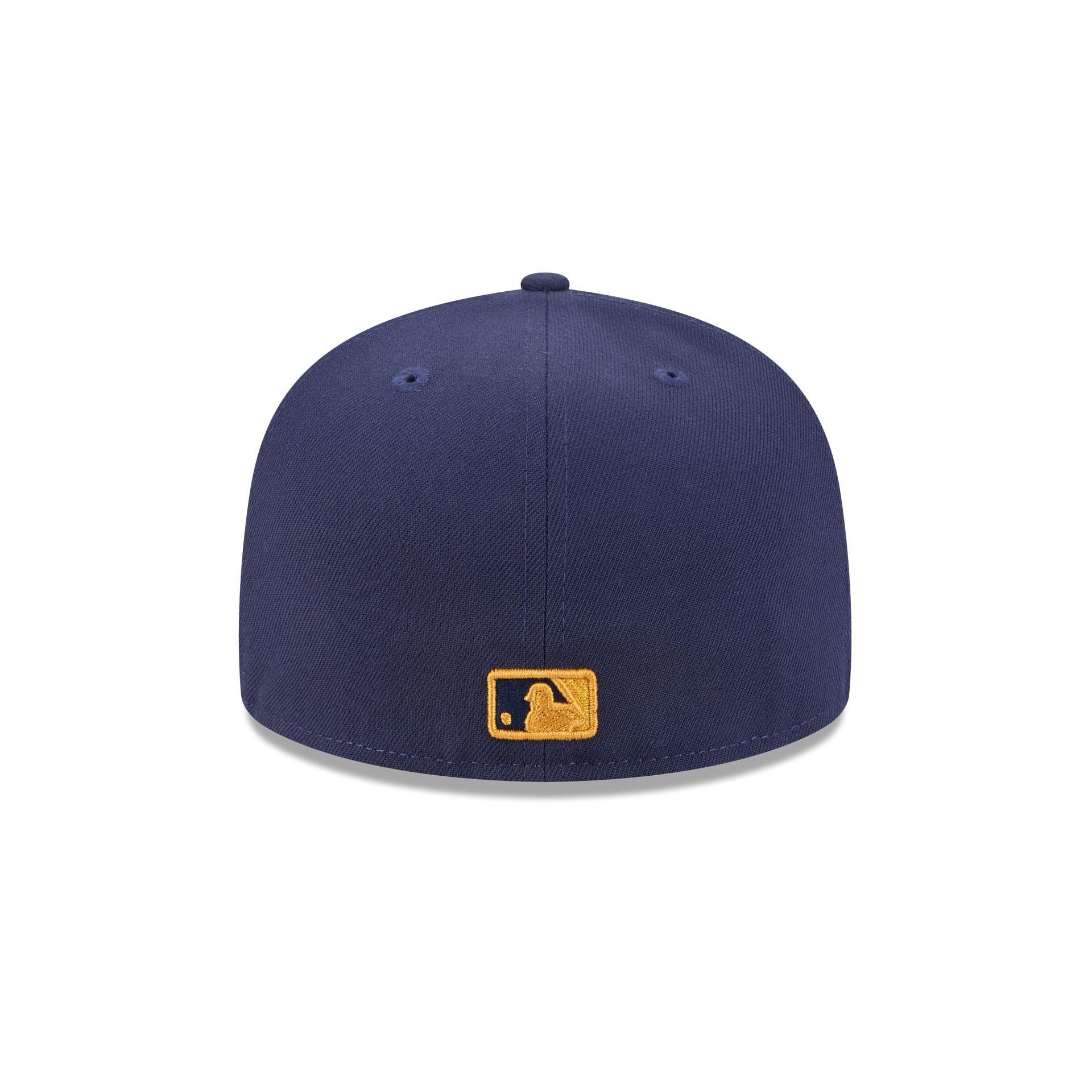 Milwaukee Brewers Blue Tartan 59FIFTY Fitted Hat Male Product Image