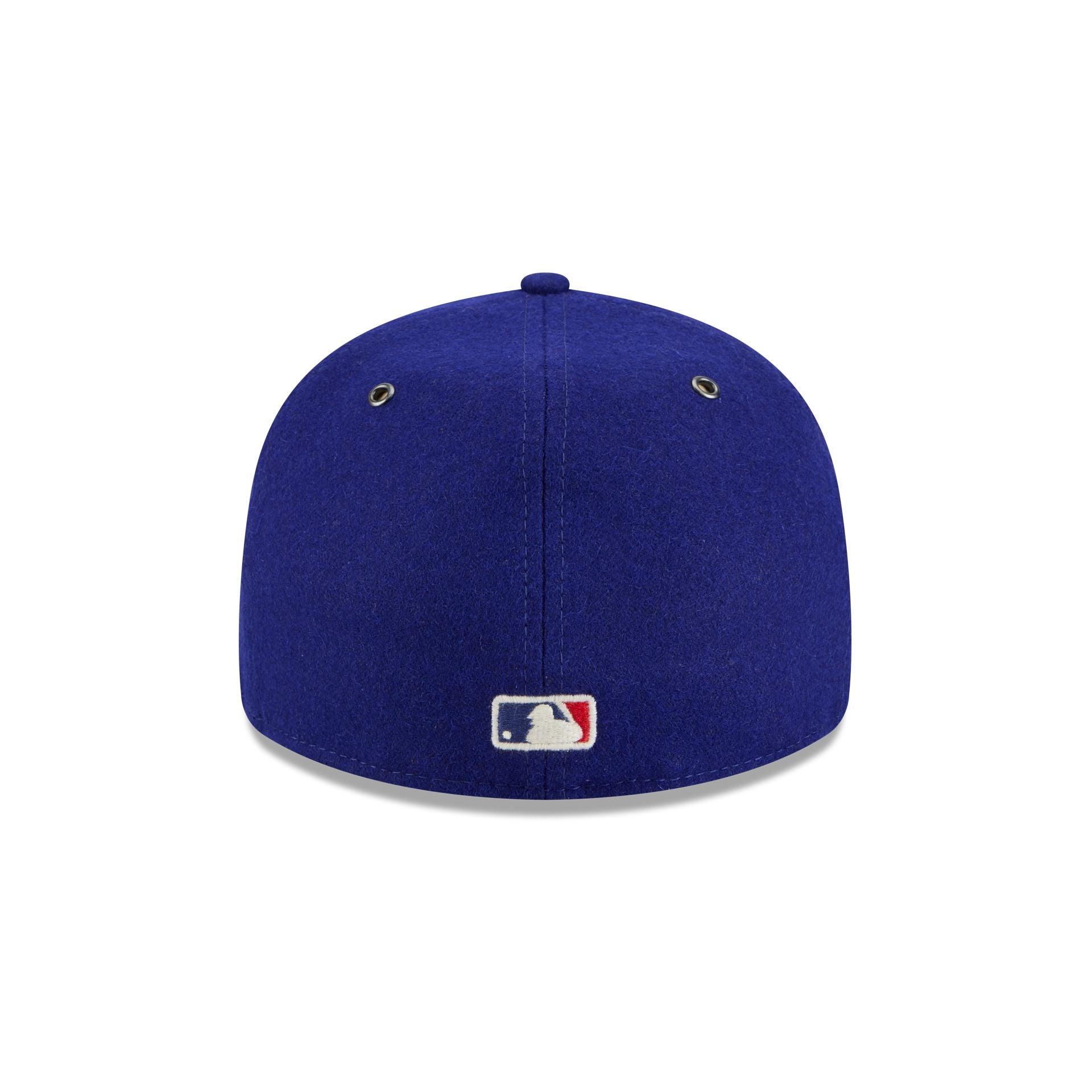 Los Angeles Dodgers Wool Retro Crown Blue 59FIFTY Fitted Hat Male Product Image