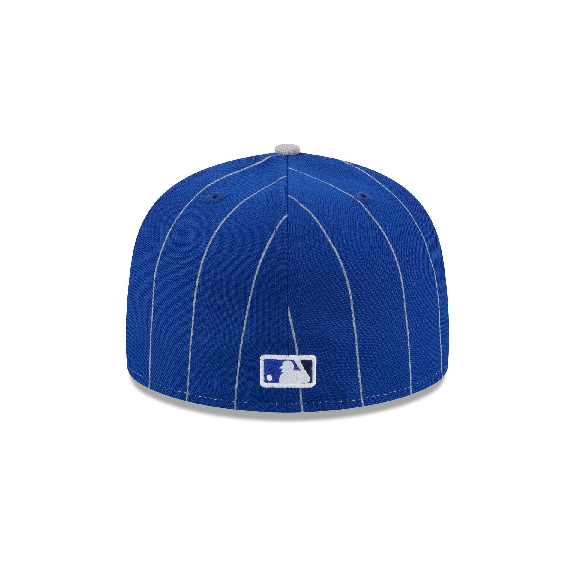 Toronto Blue Jays Pinstripe League Pin 59FIFTY Fitted Hat Male Product Image
