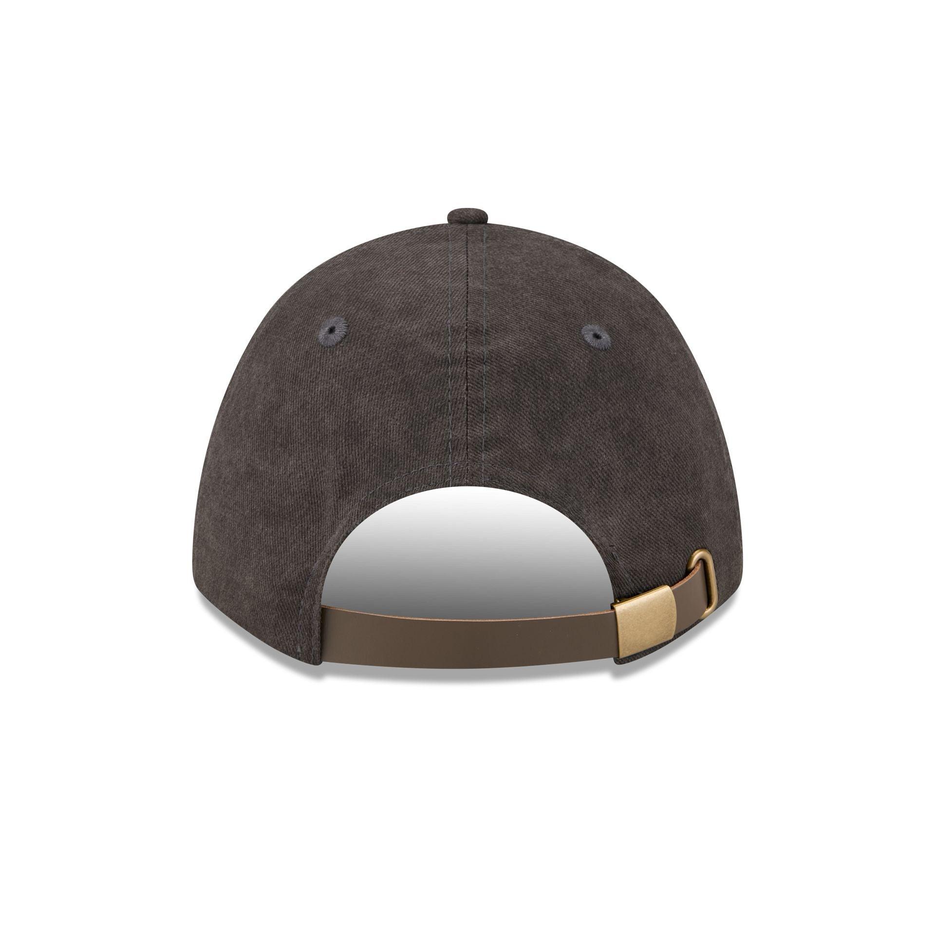 New Era Cap Washed Twill Black 9FORTY M-Crown A-Frame Adjustable Hat Male Product Image