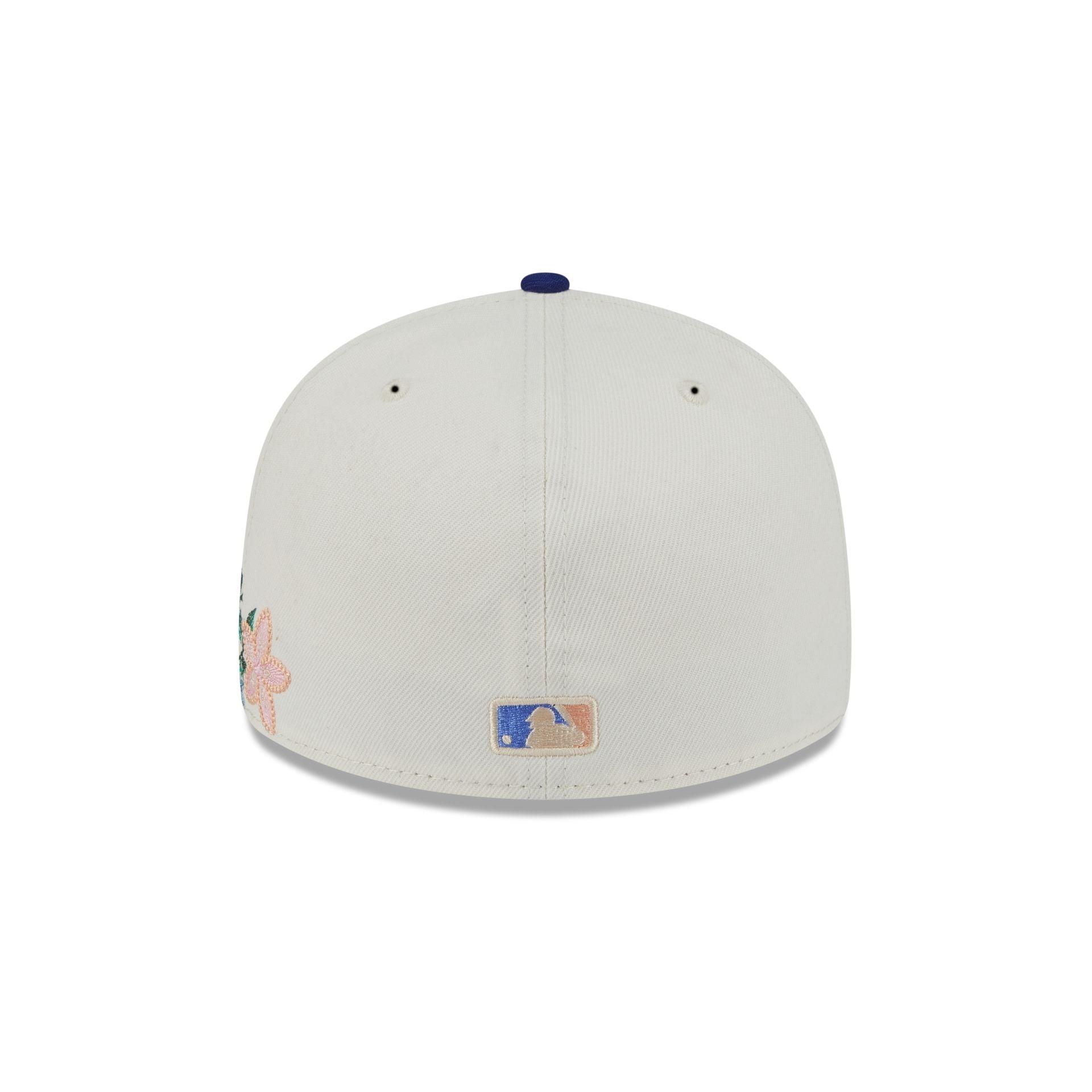 Texas Rangers Tonal Florals White 59FIFTY Fitted Hat Male Product Image