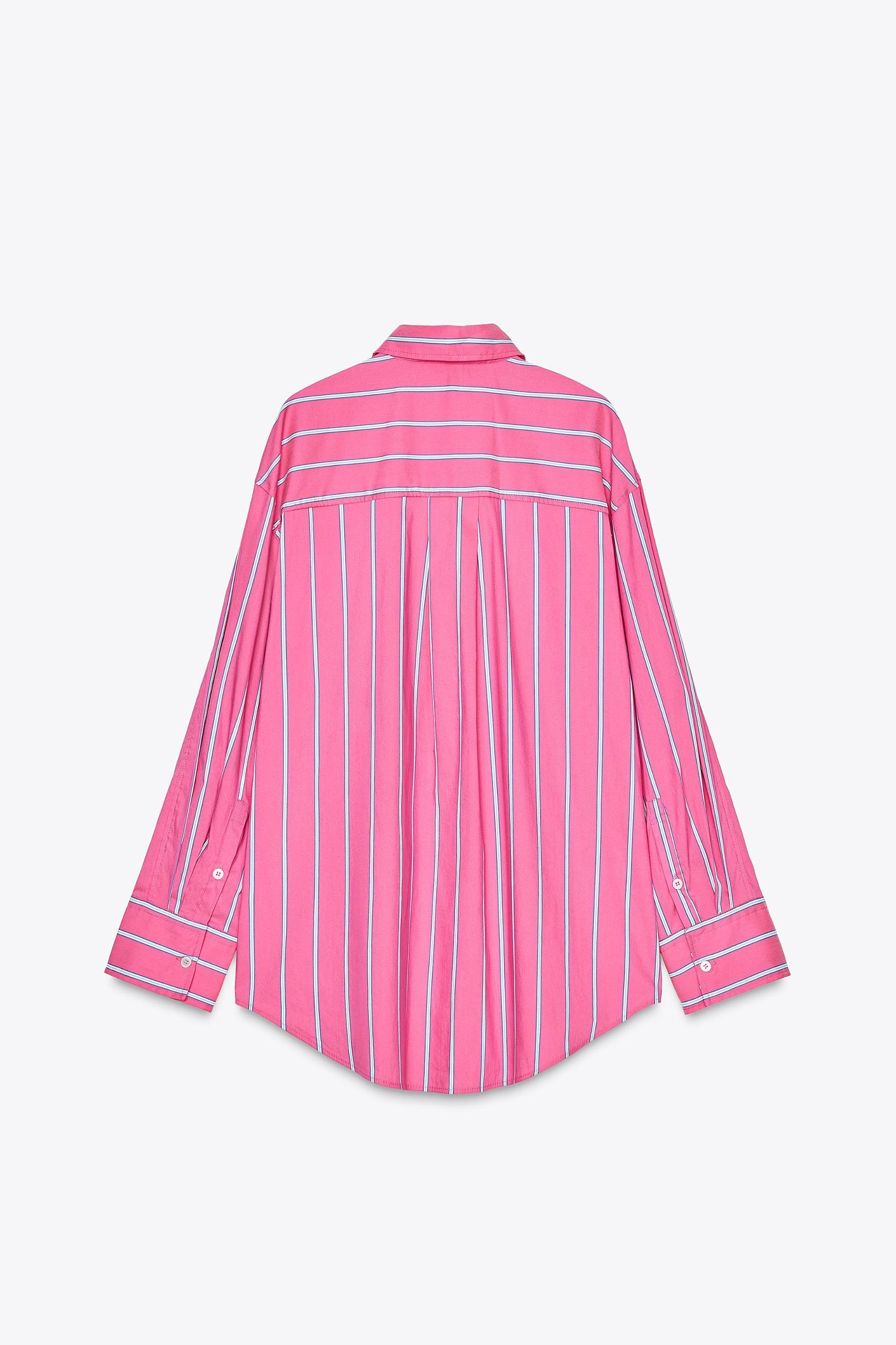 OVERSIZED STRIPED SHIRT Product Image