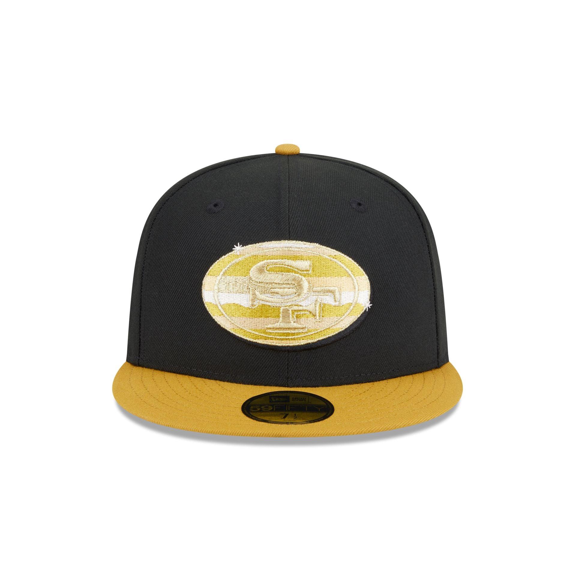 San Francisco 49ers Metallic Gold Logo 59FIFTY Fitted Hat Male Product Image