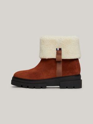 Lined Suede Roll-Down Boot Product Image