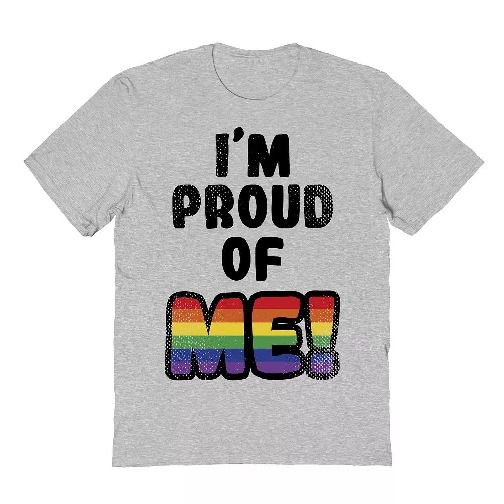 Men's COLAB89 Im Proud Of Me Pride Graphic Tee, Adult Unisex,  Product Image